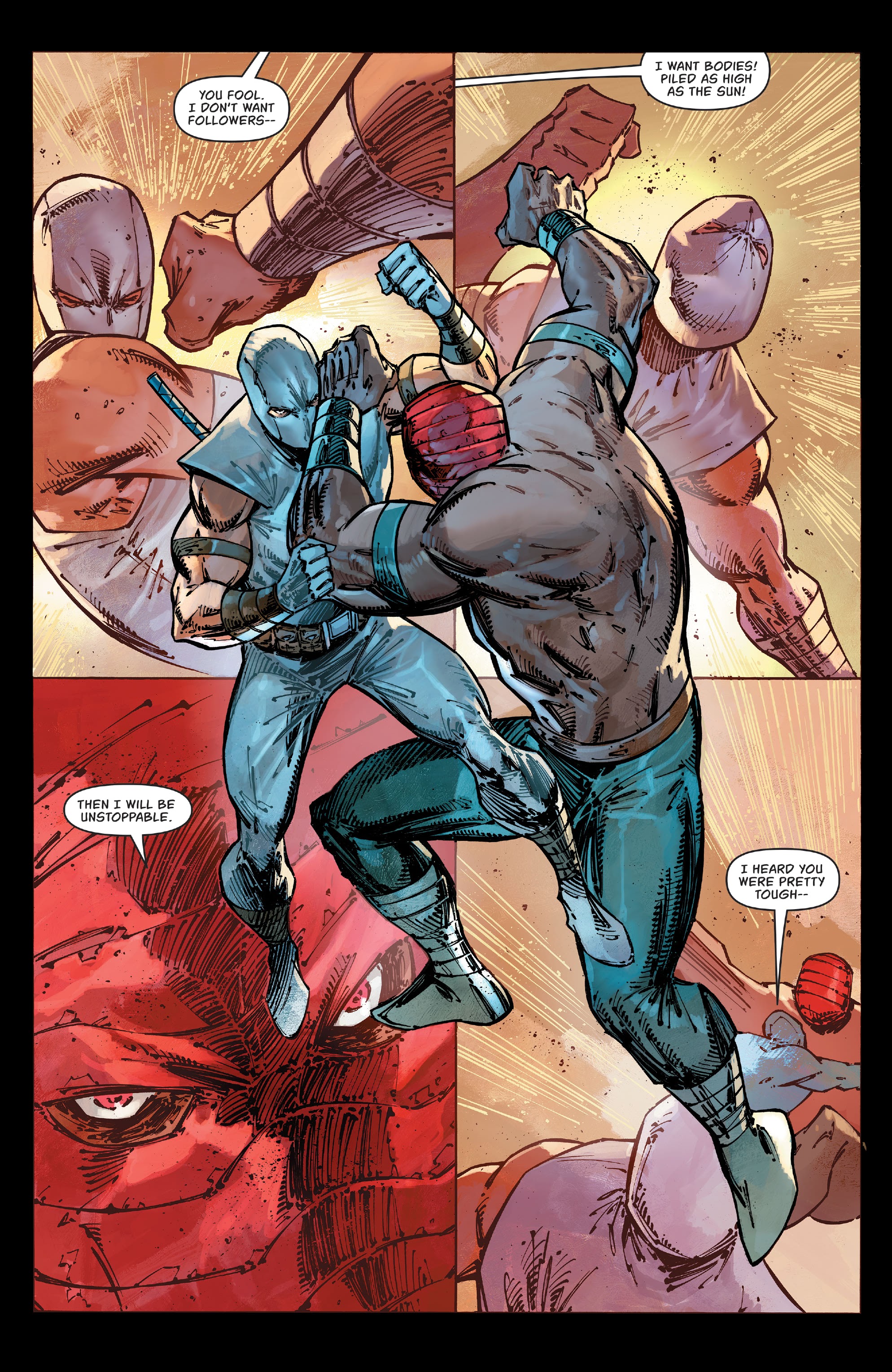 Read online Snake Eyes: Deadgame comic -  Issue #3 - 21
