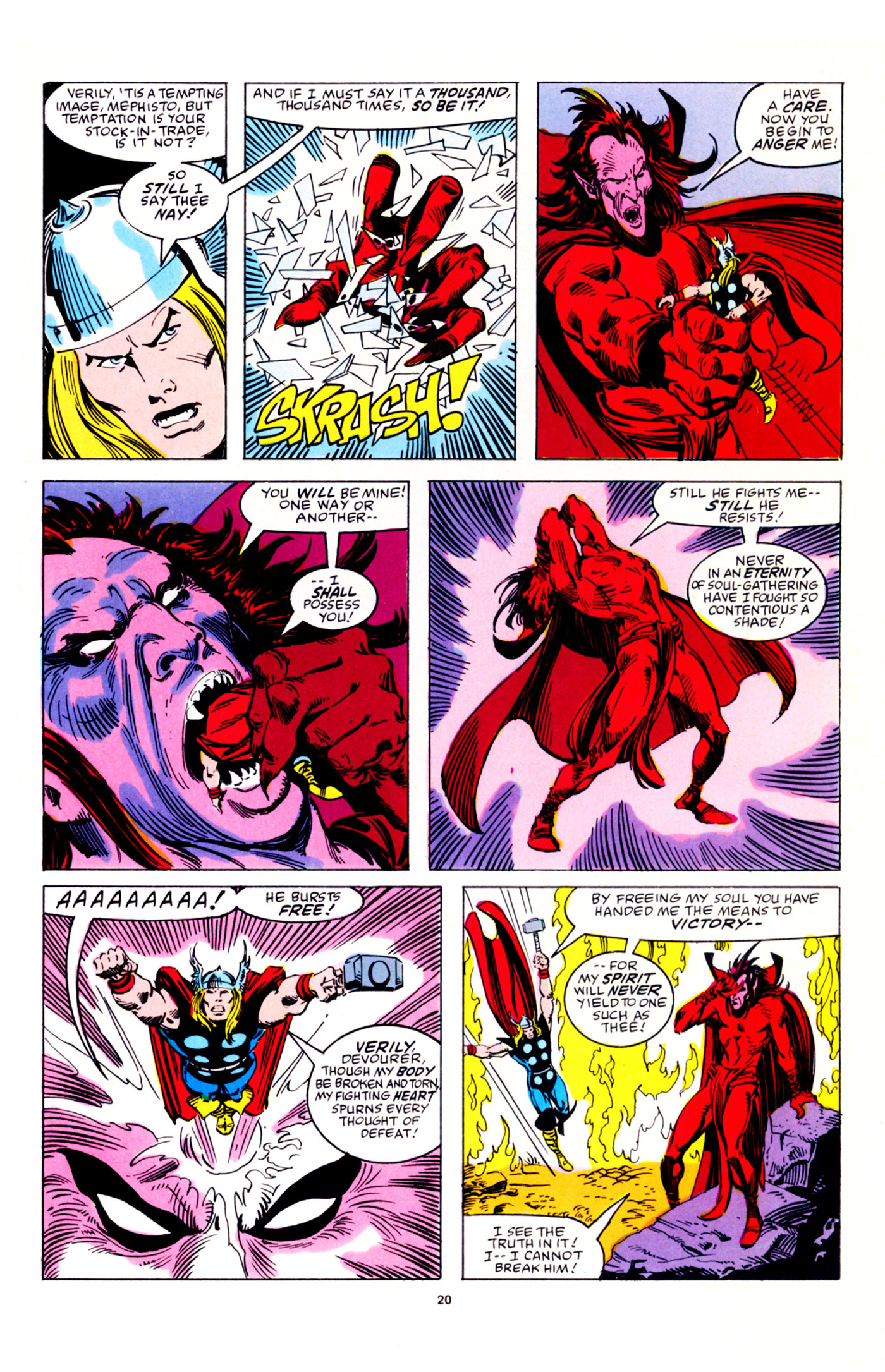 Read online Mephisto Vs. ... comic -  Issue #4 - 21