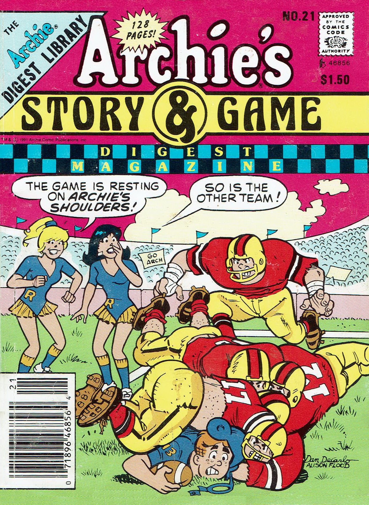 Read online Archie's Story & Game Digest Magazine comic -  Issue #21 - 1