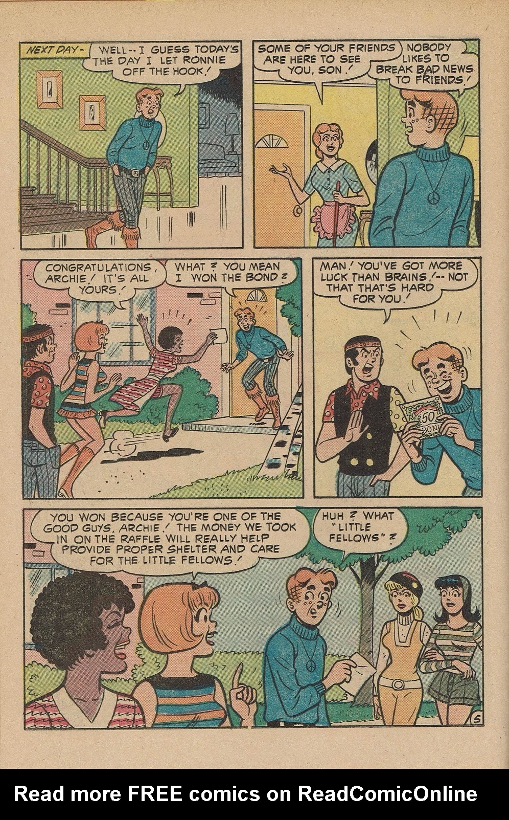 Read online Reggie and Me (1966) comic -  Issue #51 - 24