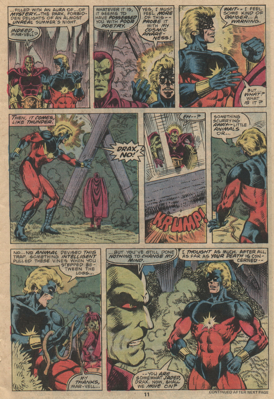 Captain Marvel (1968) Issue #60 #60 - English 9