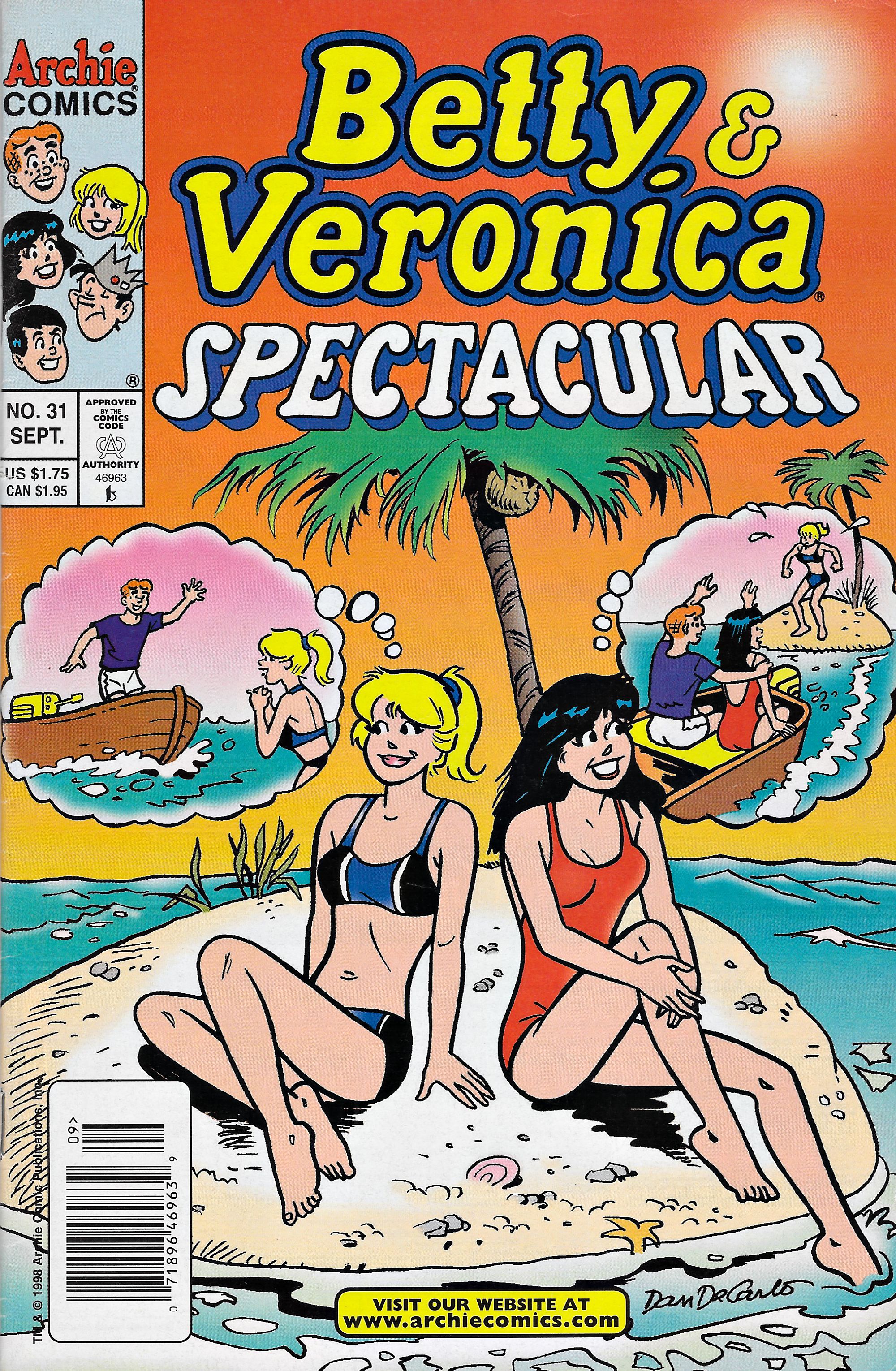 Read online Betty & Veronica Spectacular comic -  Issue #31 - 1