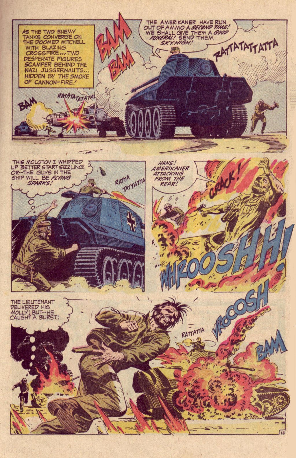 Read online G.I. Combat (1952) comic -  Issue #145 - 17