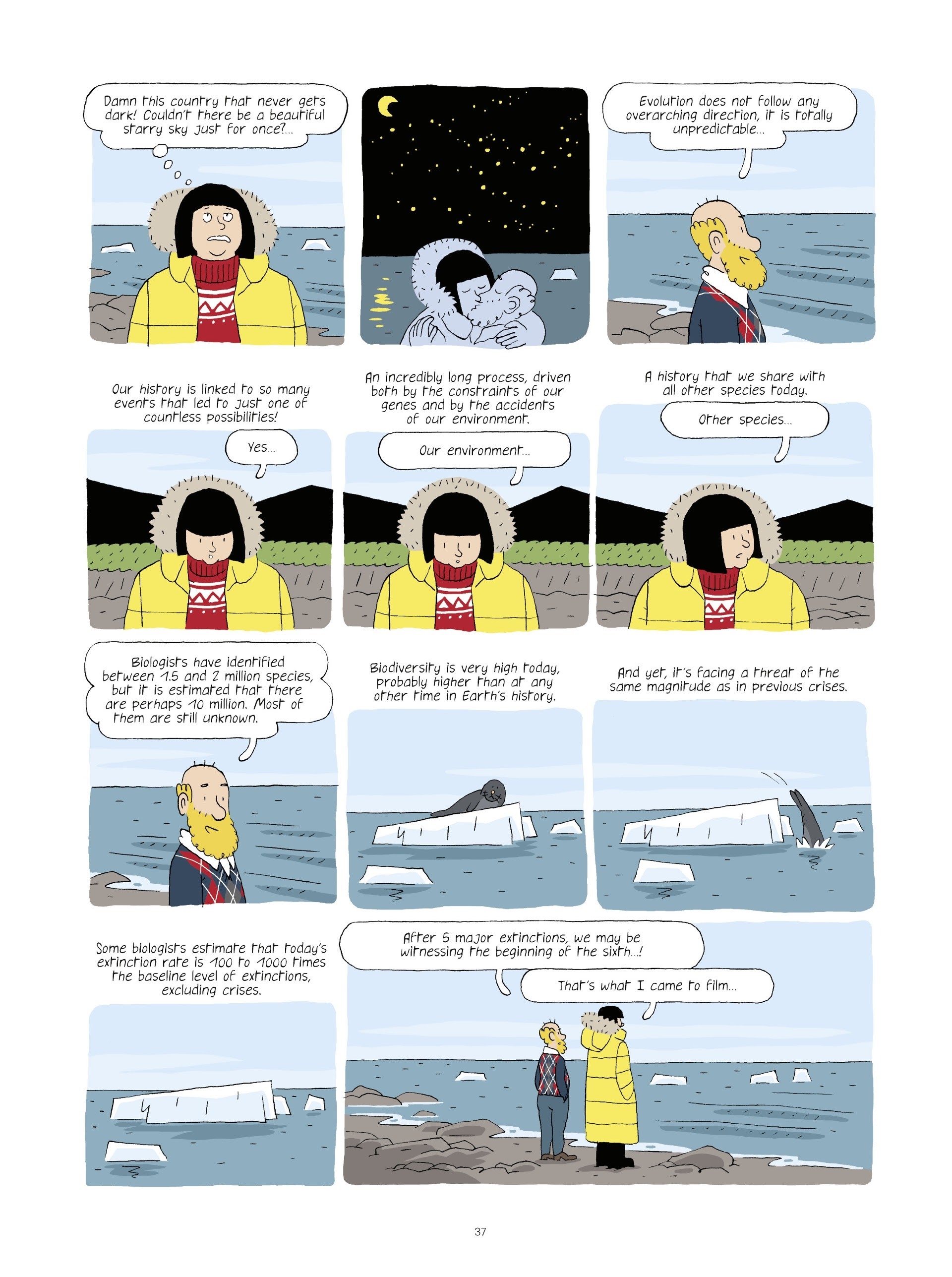 Read online Extinctions: Twilight of the Species comic -  Issue # TPB - 37