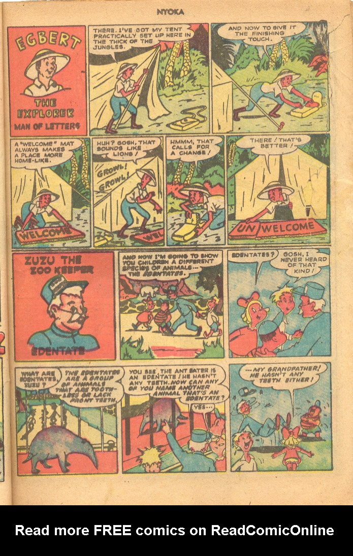 Read online Nyoka the Jungle Girl (1945) comic -  Issue #28 - 17