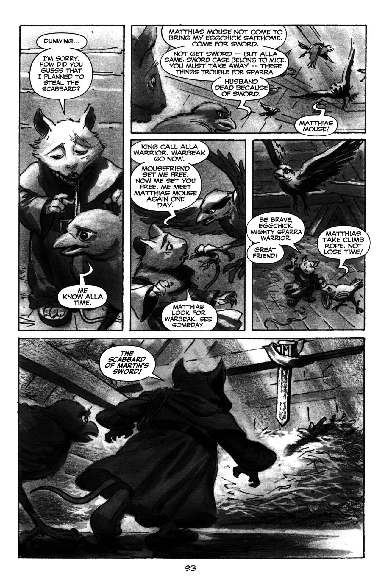 Read online Redwall: The Graphic Novel comic -  Issue # TPB - 98