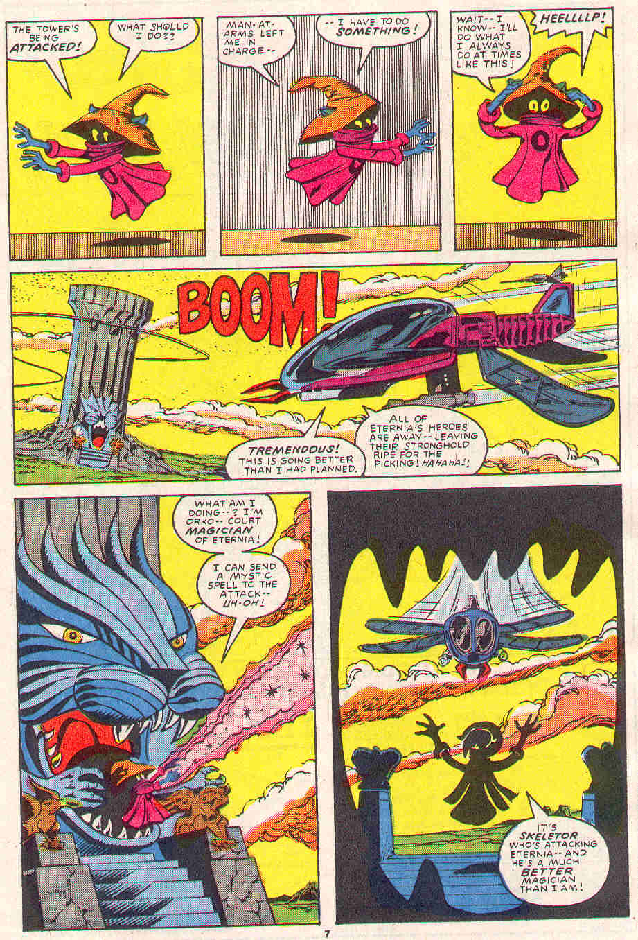 Read online Masters of the Universe (1986) comic -  Issue #6 - 8
