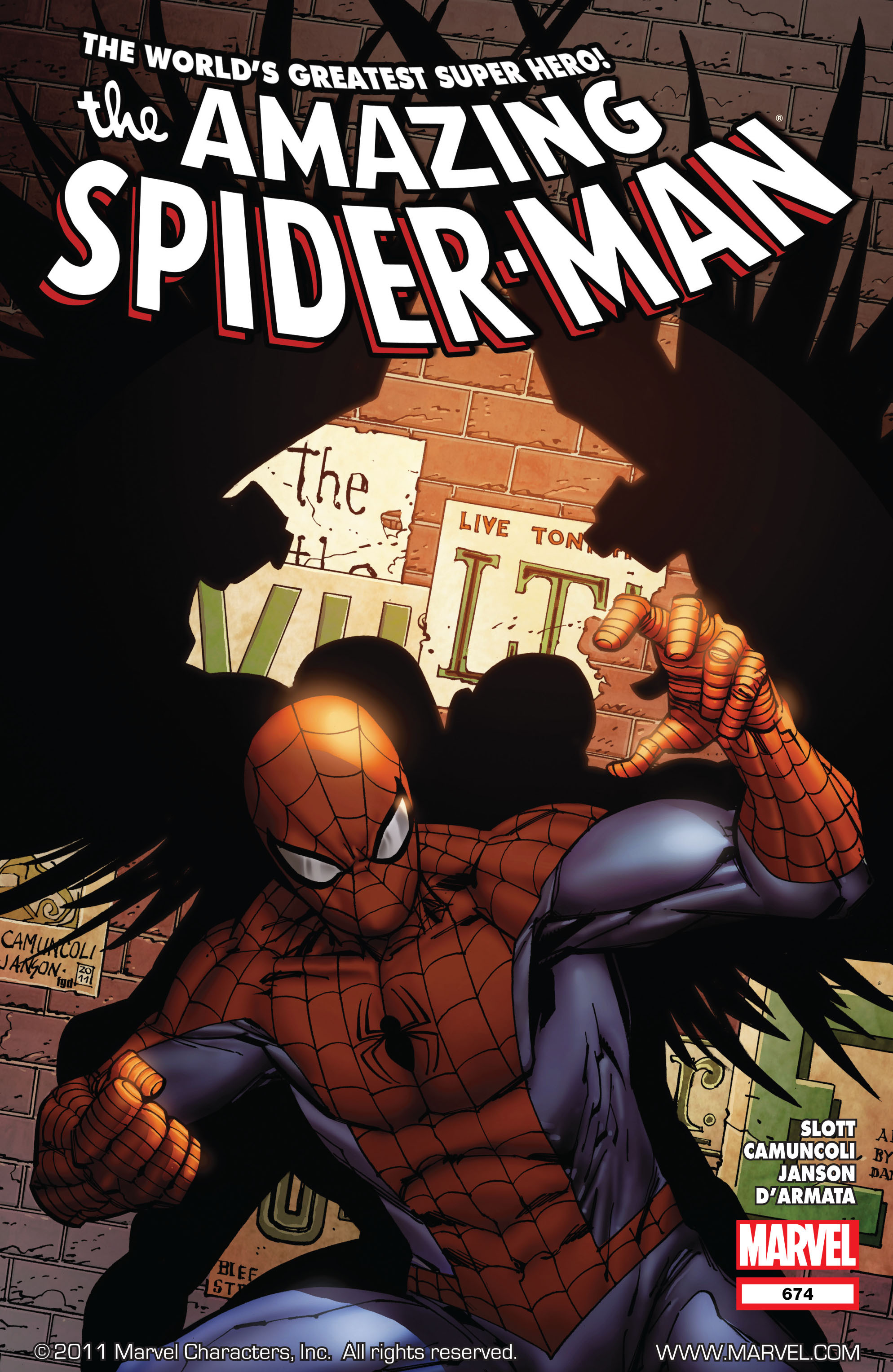 Read online The Amazing Spider-Man (1963) comic -  Issue #674 - 1
