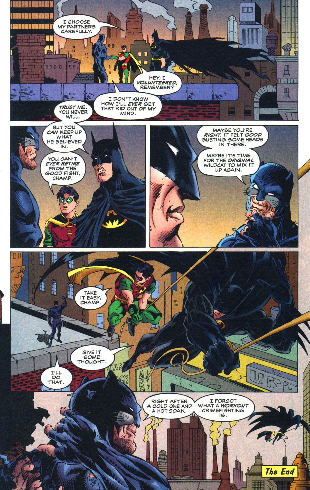 Read online Batman/Wildcat comic -  Issue #3 - 22