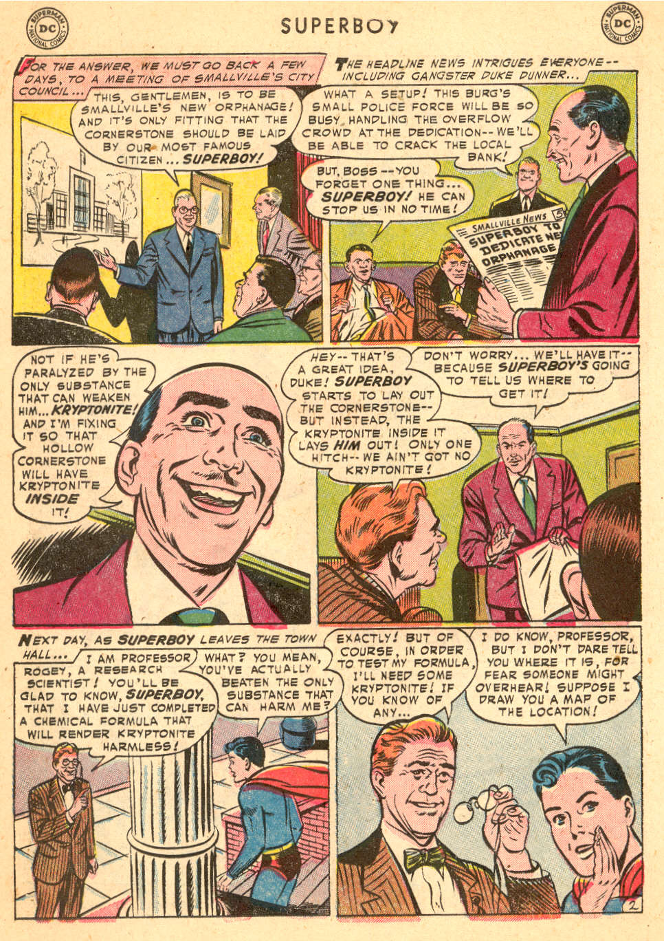 Read online Superboy (1949) comic -  Issue #39 - 12