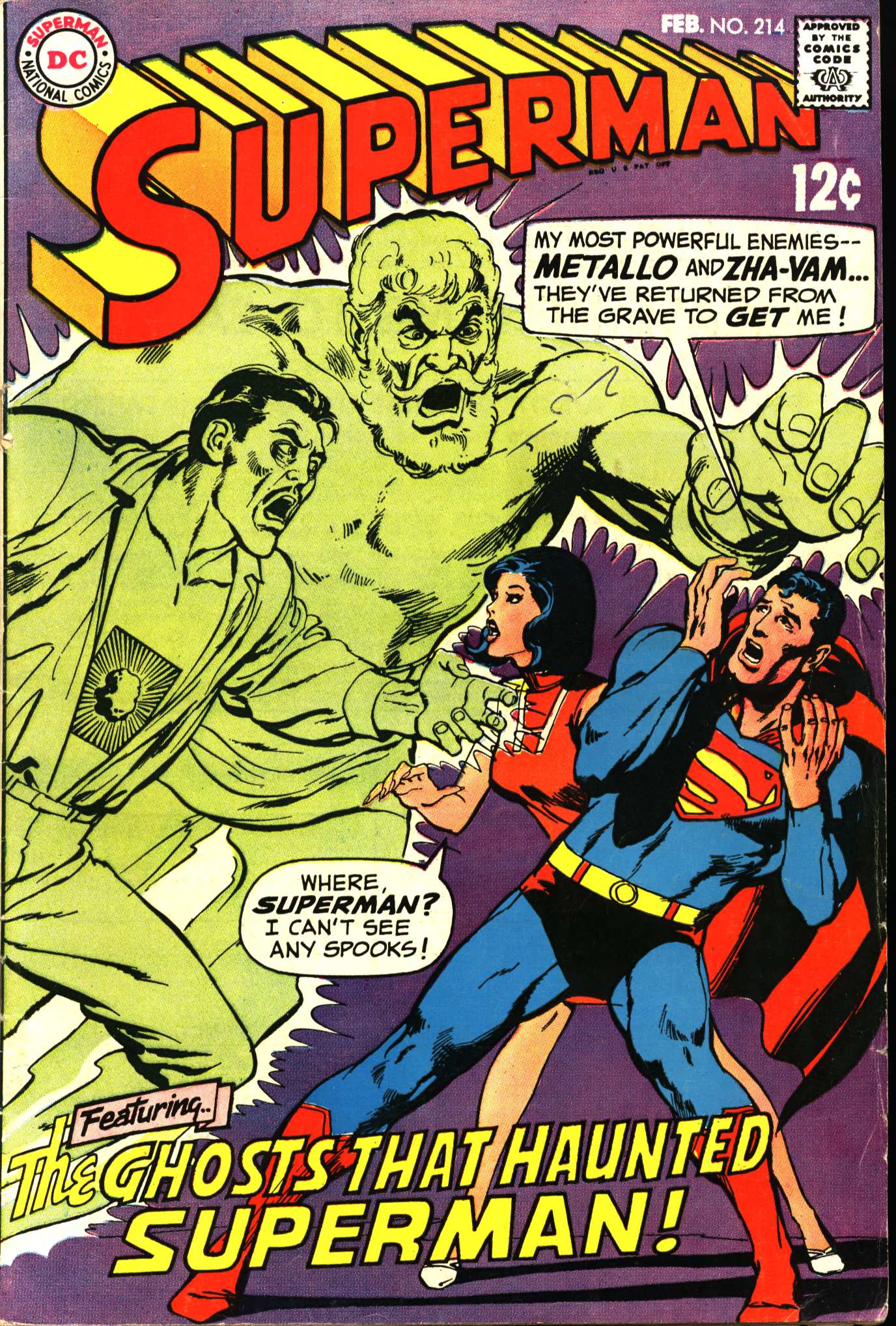 Read online Superman (1939) comic -  Issue #214 - 1