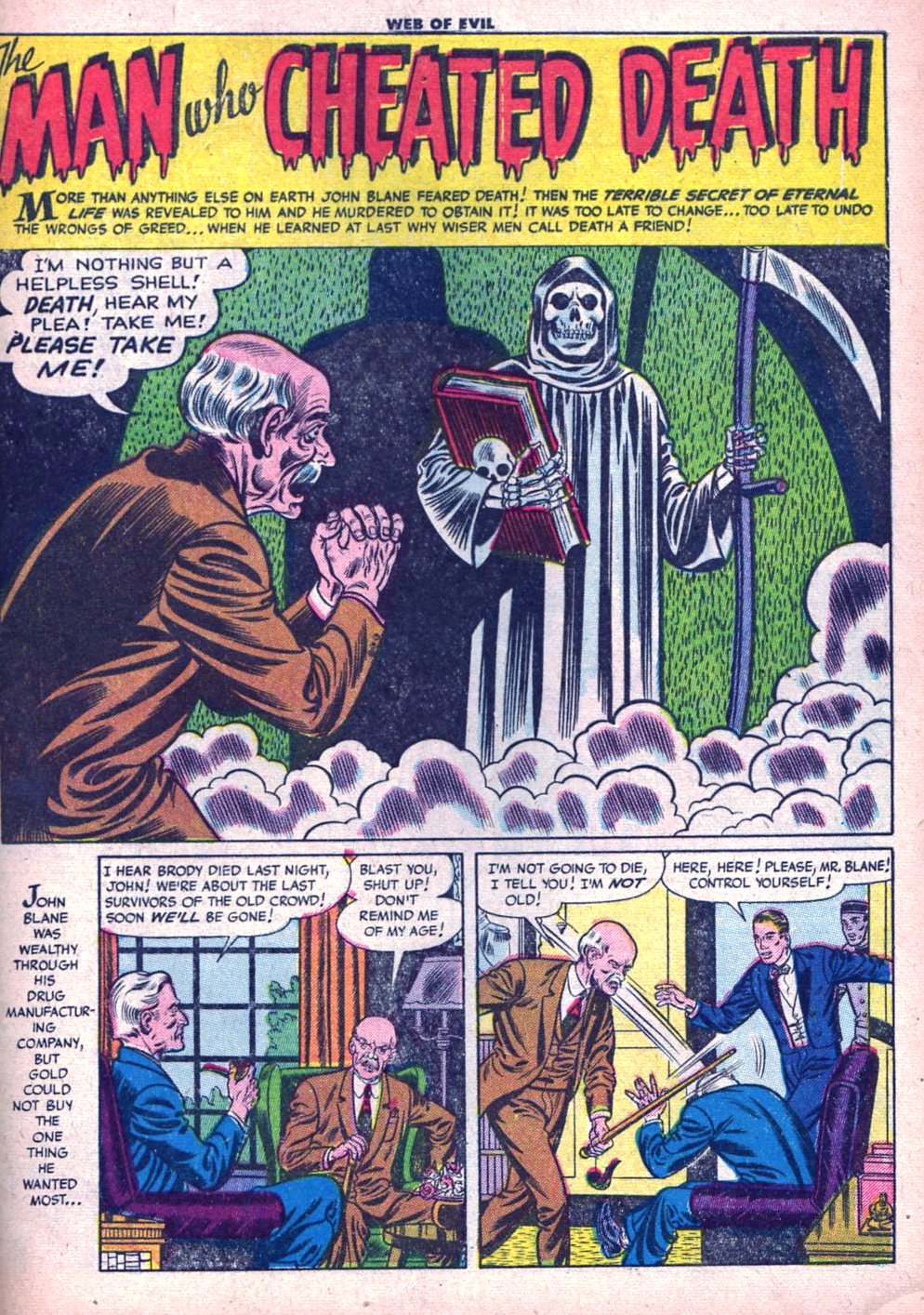 Read online Web of Evil comic -  Issue #7 - 27