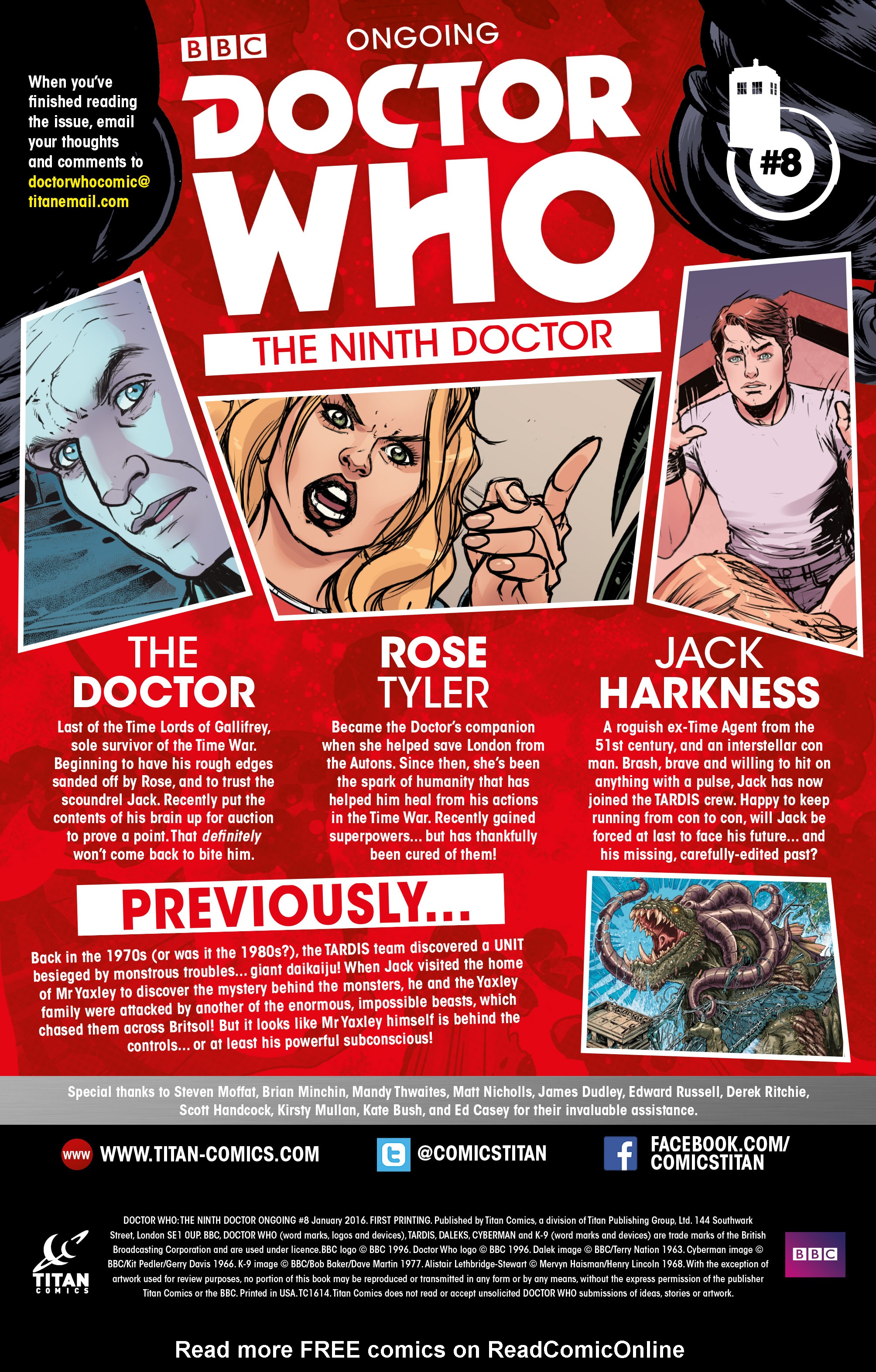 Read online Doctor Who: The Ninth Doctor (2016) comic -  Issue #8 - 4