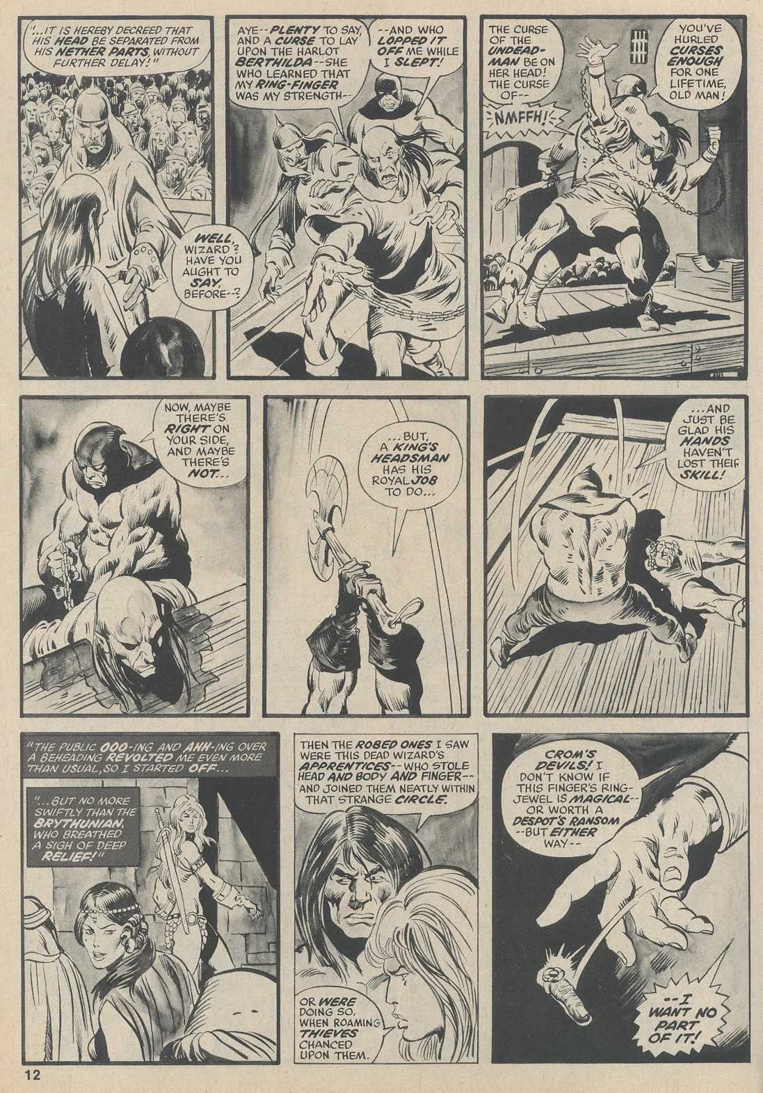The Savage Sword Of Conan issue 1 - Page 12
