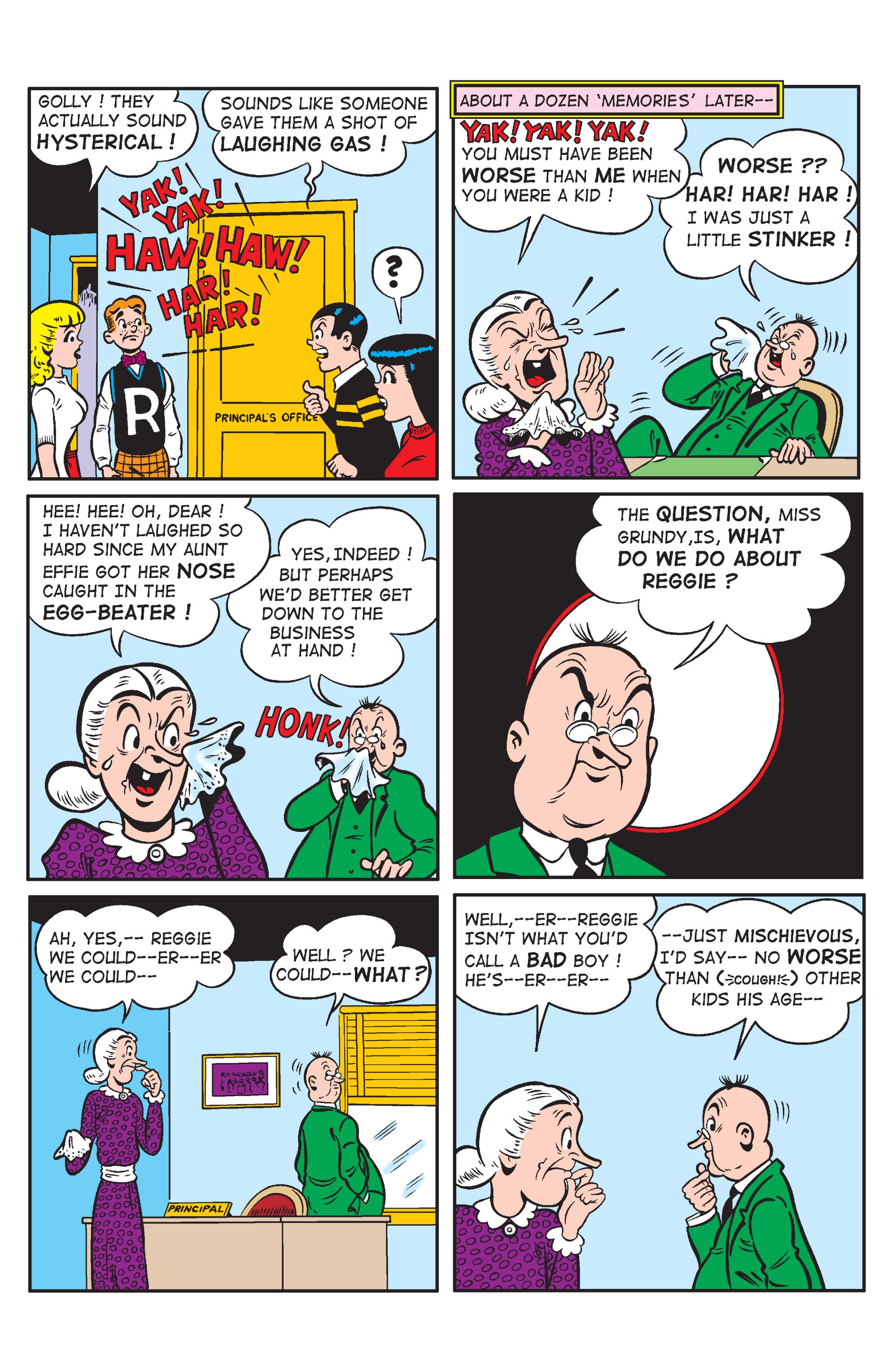 Read online Archie's Rival Reggie comic -  Issue #1 - 21