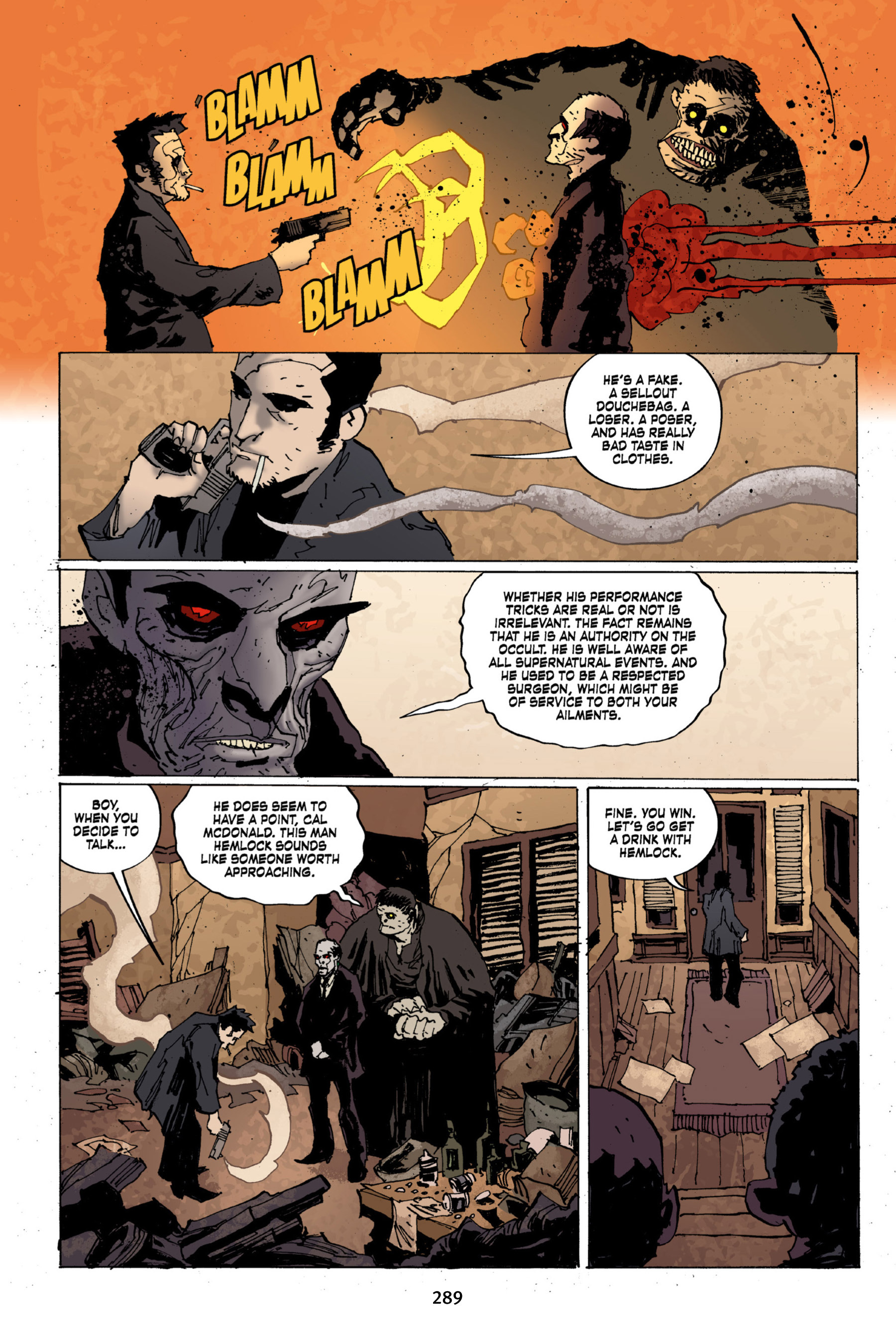 Read online Criminal Macabre Omnibus comic -  Issue # TPB 3 - 289
