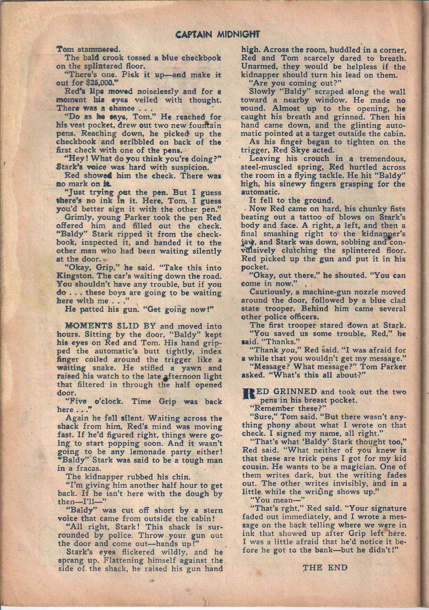 Read online Captain Midnight (1942) comic -  Issue #59 - 23