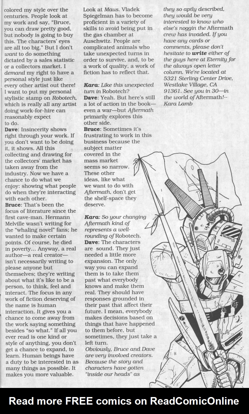 <{ $series->title }} issue Robotech II: The Sentinels Book 3 Issue #4 - Page 30
