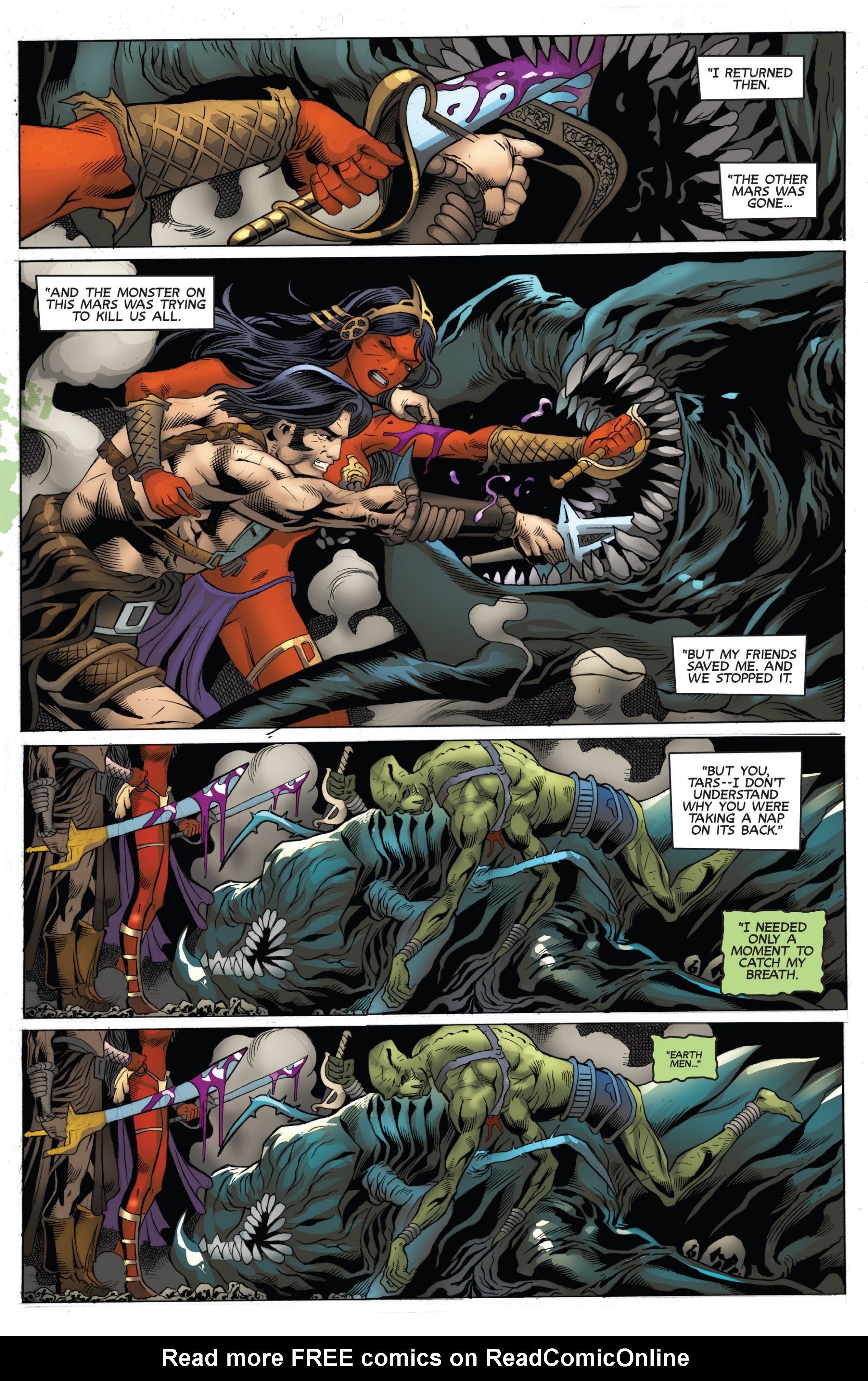 Read online Warlord of Mars comic -  Issue #0 - 22