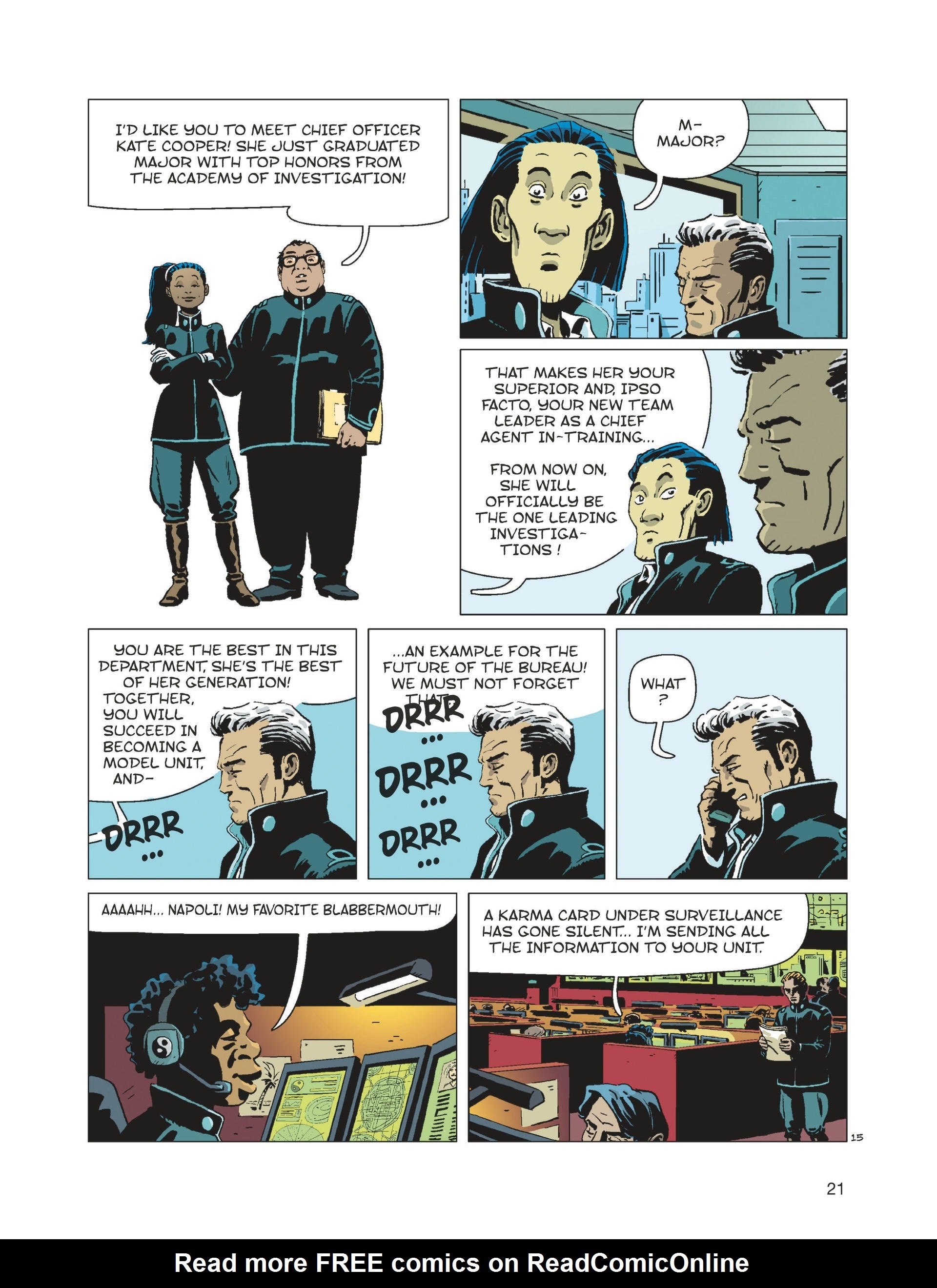 Read online Karma City comic -  Issue #1 - 21