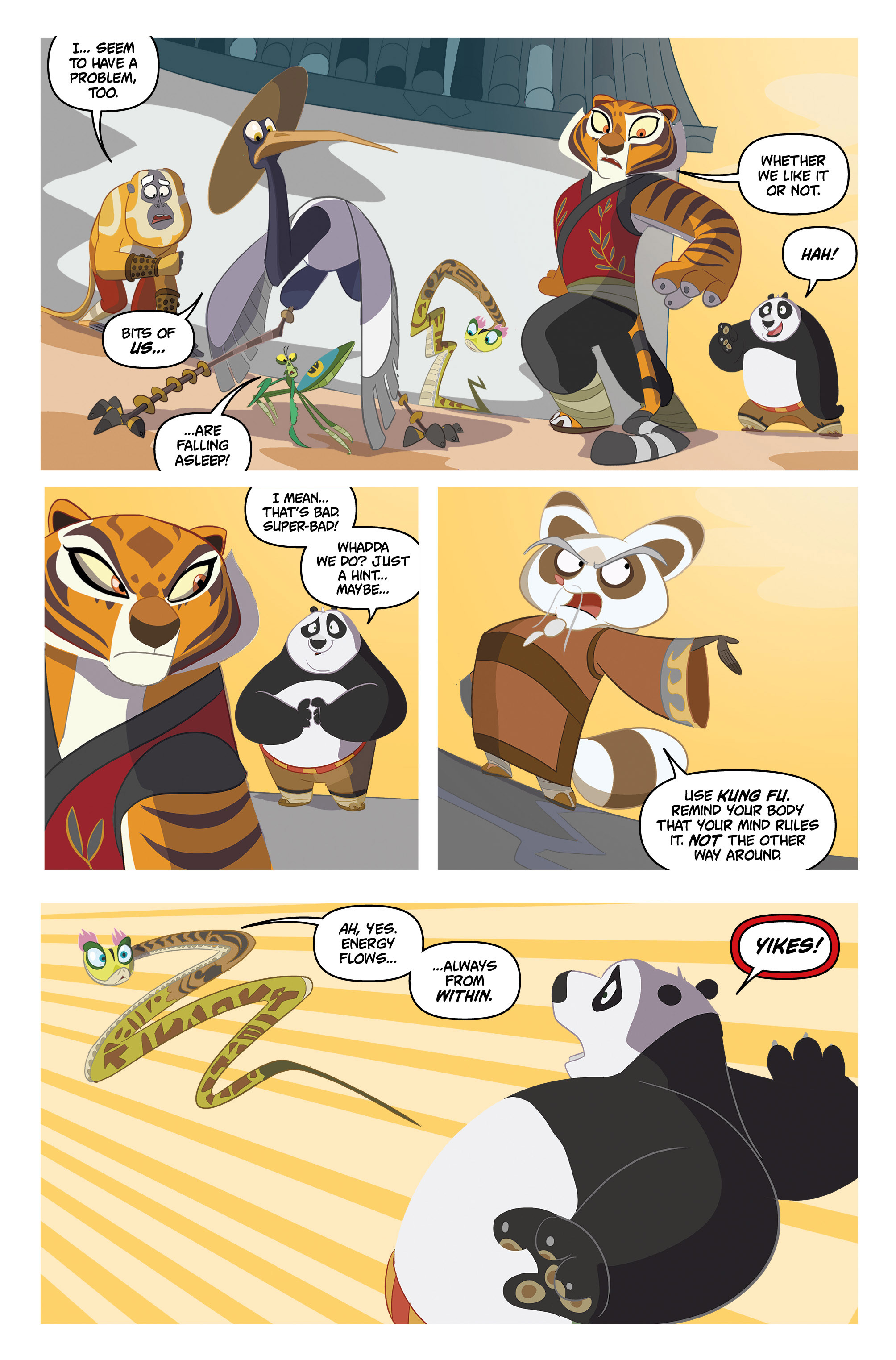 Read online DreamWorks Kung Fu Panda comic -  Issue #1 - 12