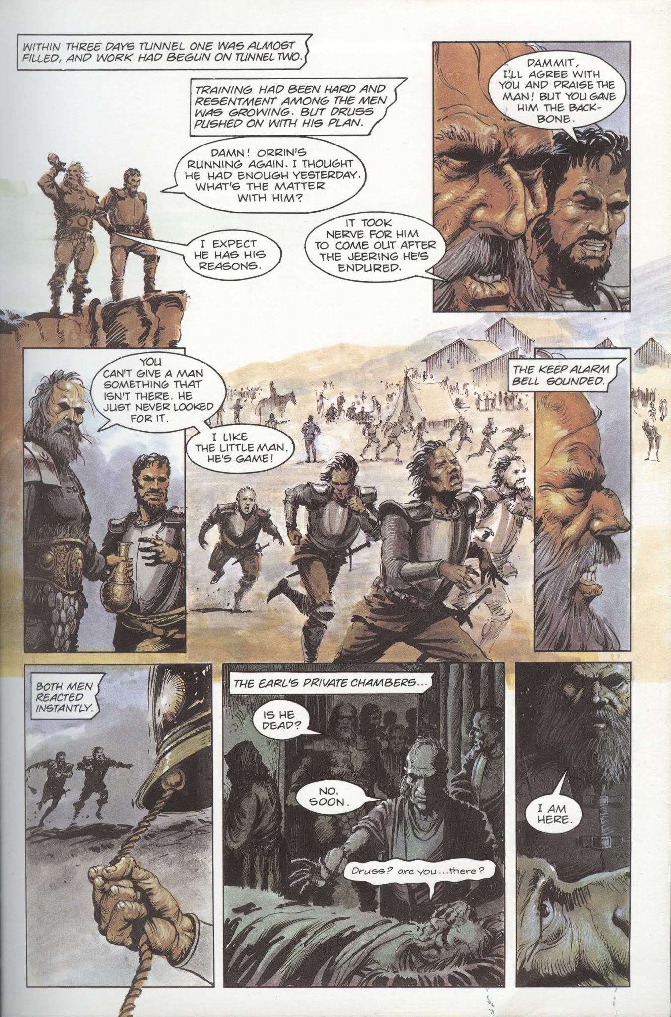 Read online David Gemmell's Legend: A Graphic Novel comic -  Issue # TPB - 38