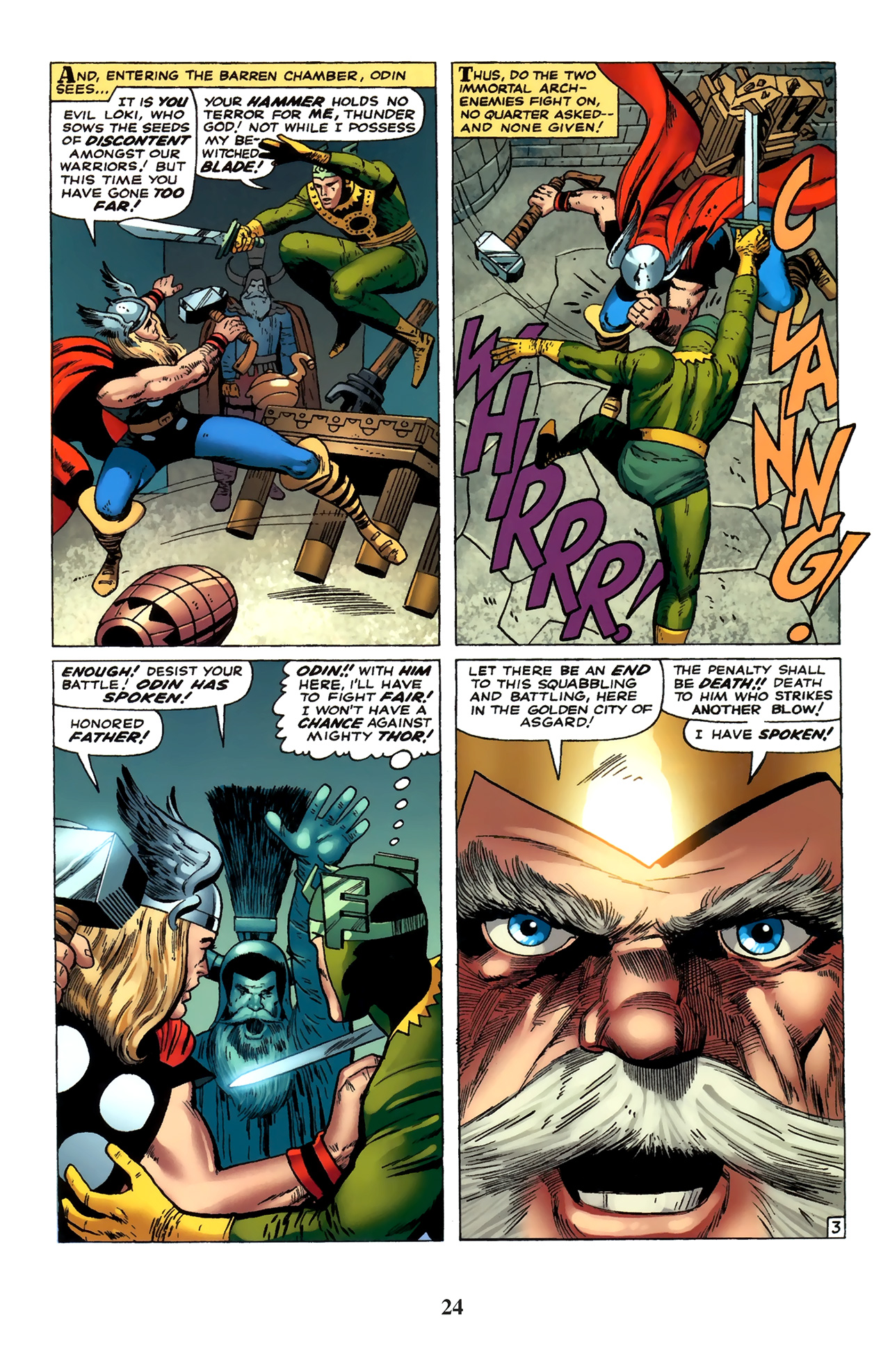 Read online Thor: Tales of Asgard by Stan Lee & Jack Kirby comic -  Issue #3 - 26