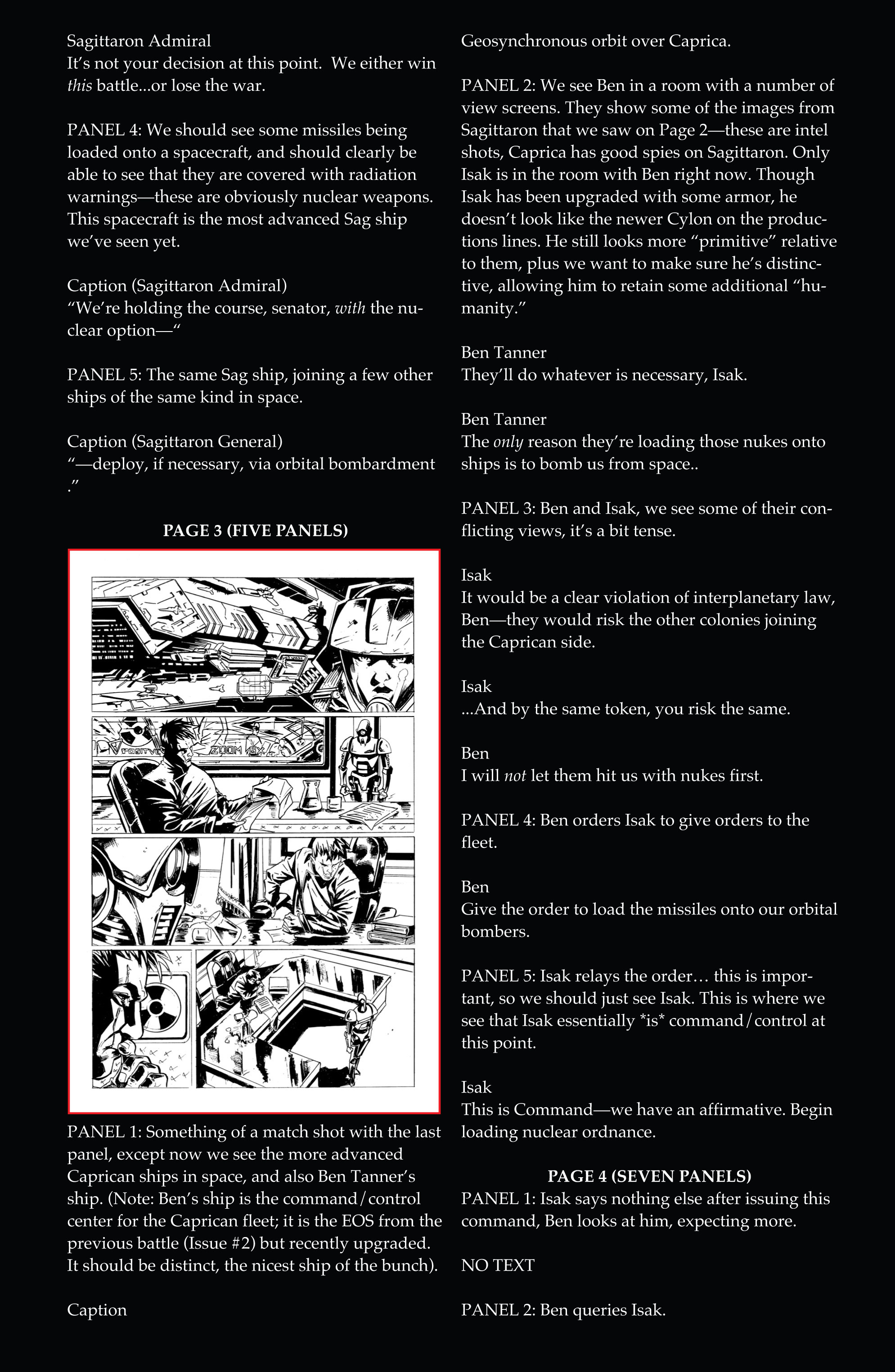 Read online Battlestar Galactica: Cylon War comic -  Issue #3 - 26