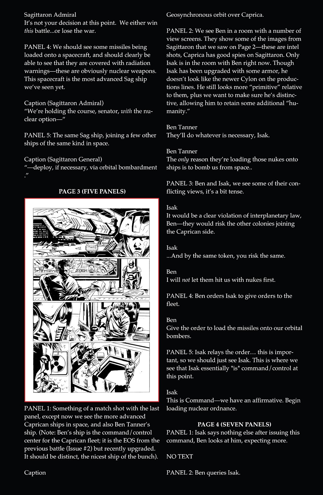Battlestar Galactica: Cylon War issue 3 - Page 26