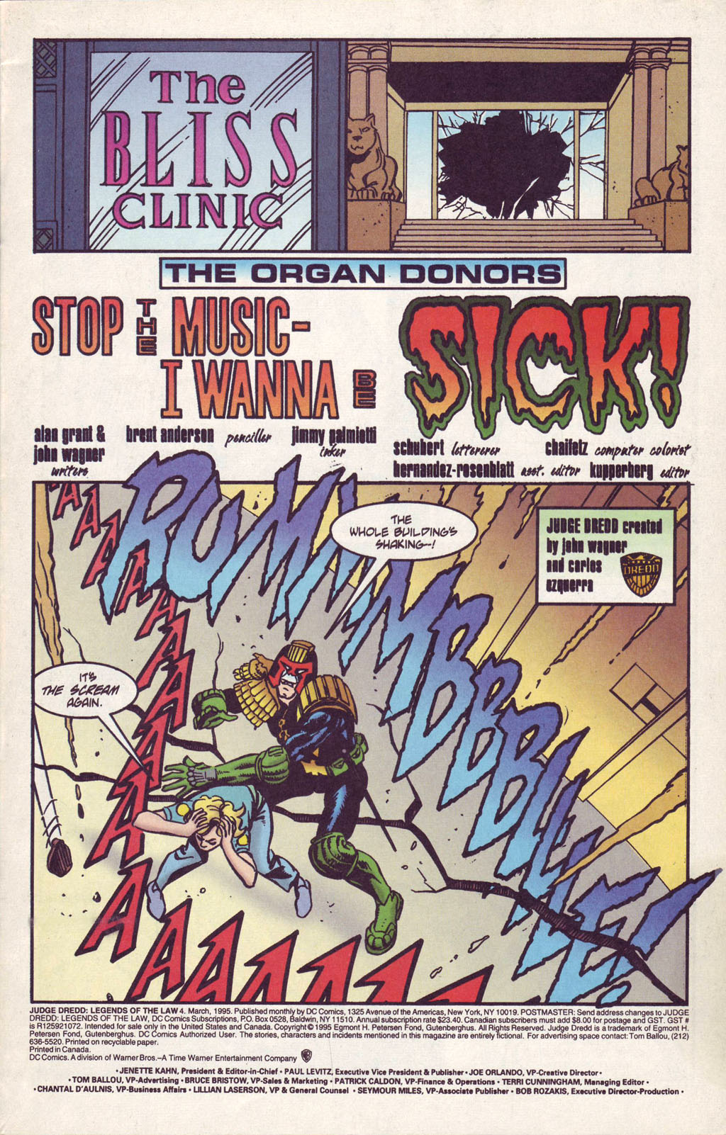 Read online Judge Dredd: Legends of the Law comic -  Issue #4 - 2