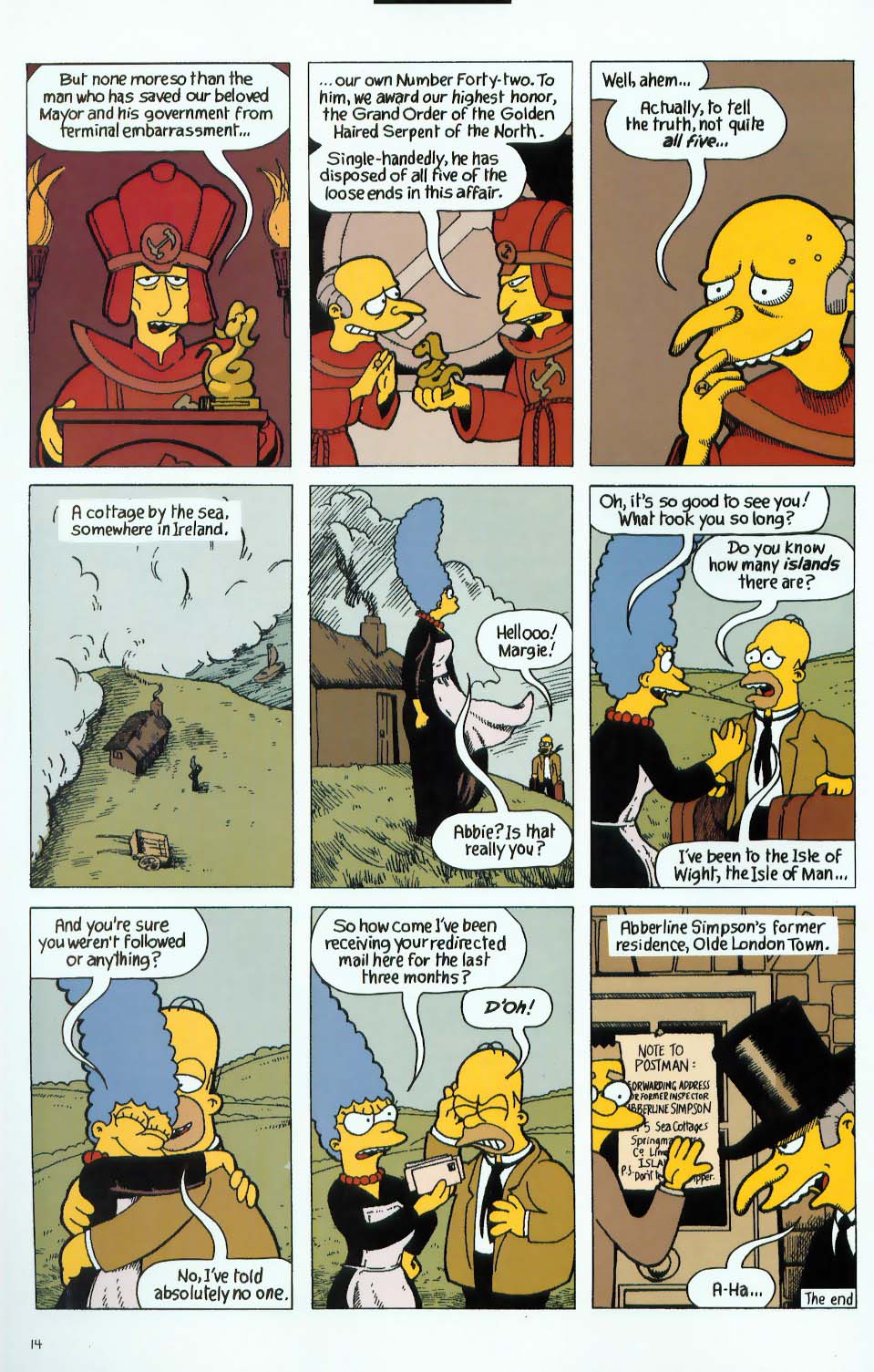 Read online Treehouse of Horror comic -  Issue #9 - 46