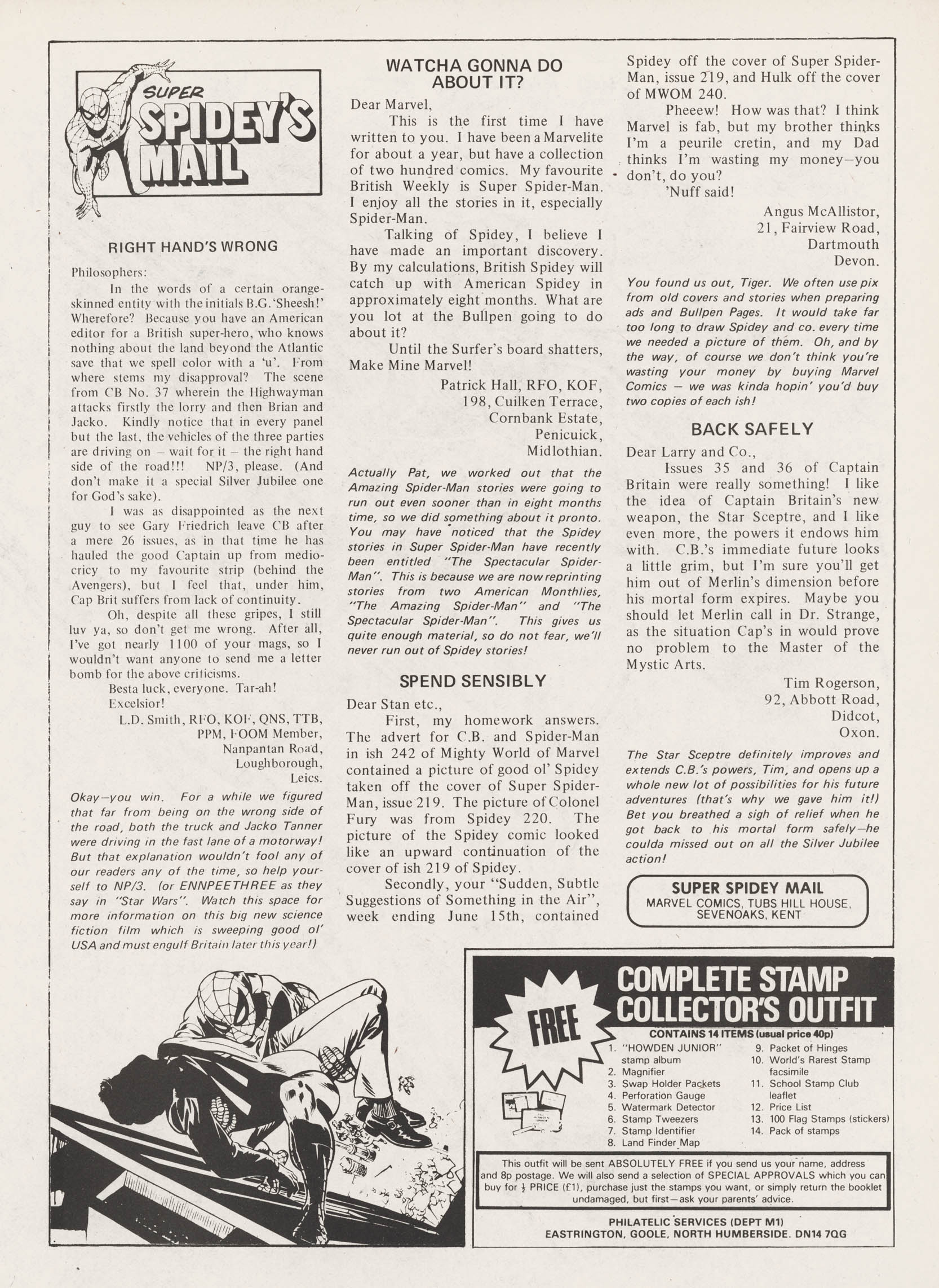 Read online Super Spider-Man and Captain Britain comic -  Issue #238 - 19