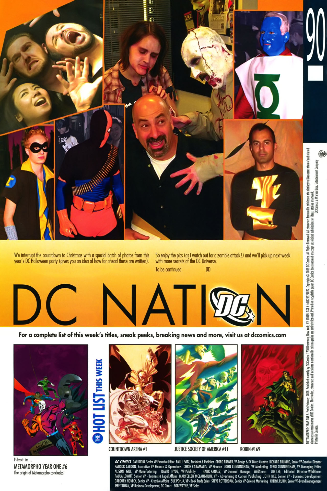 Read online Metamorpho: Year One comic -  Issue #5 - 24