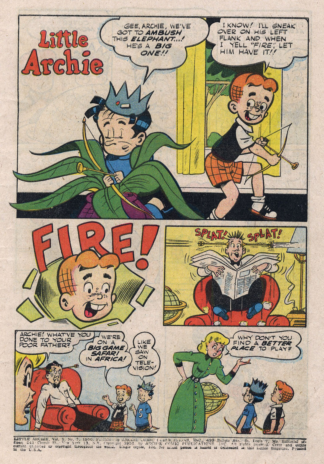 Read online Little Archie (1956) comic -  Issue #1 - 3