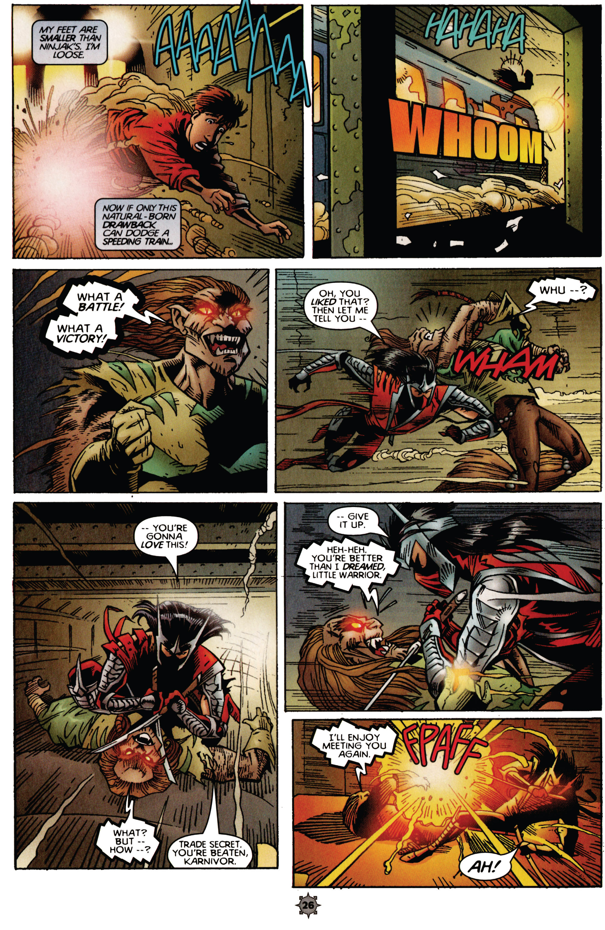 Read online Ninjak (1997) comic -  Issue #2 - 21