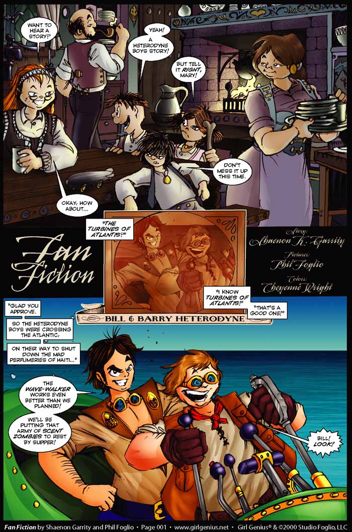 Read online Girl Genius (2002) comic -  Issue #5 - 106