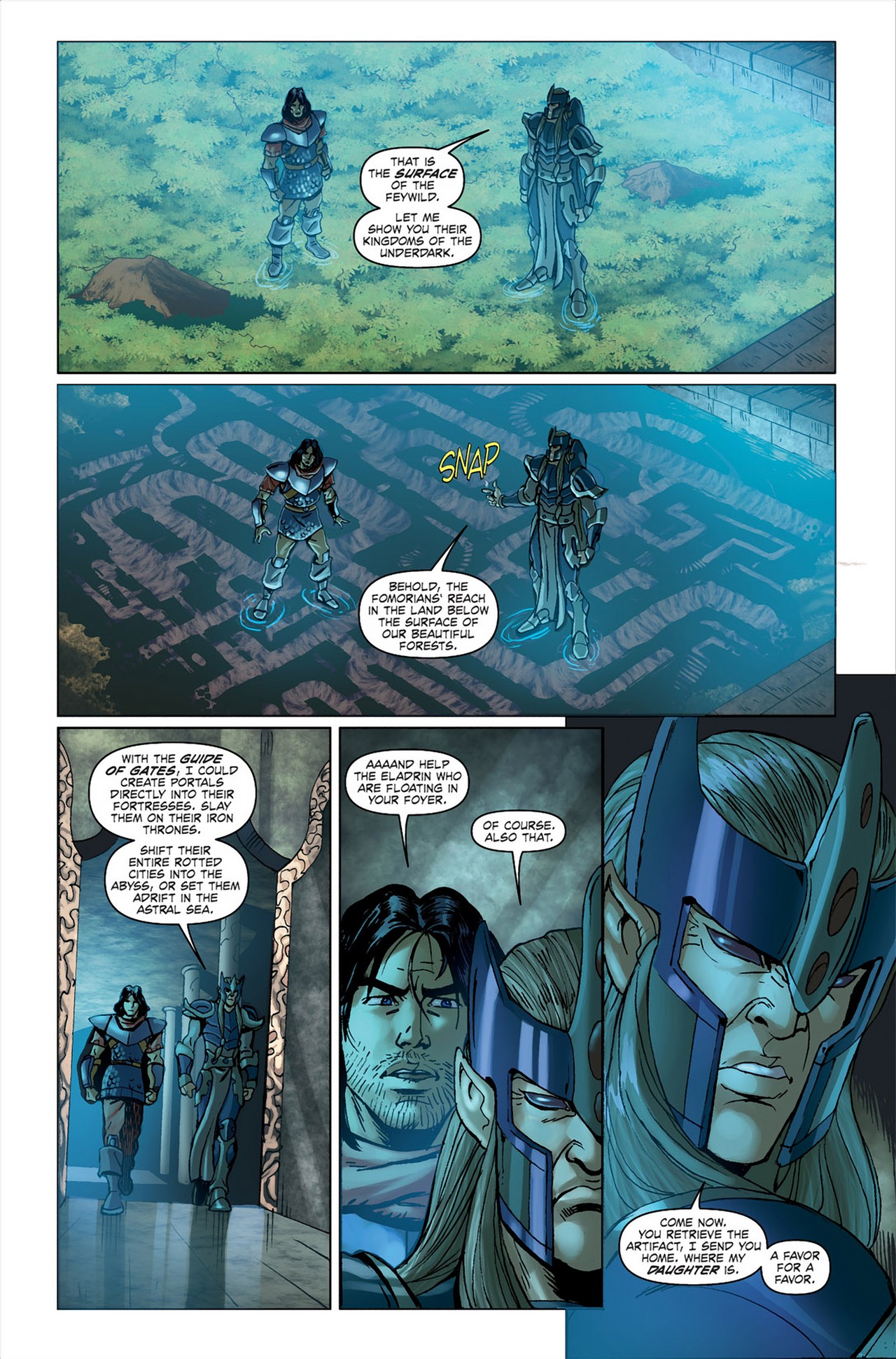 Read online Dungeons & Dragons (2010) comic -  Issue #9 - 17