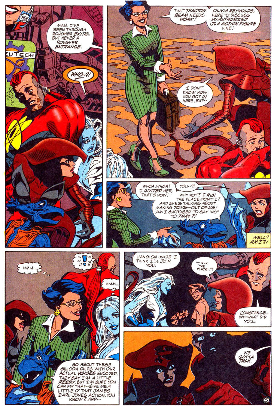 Read online Justice League America comic -  Issue #110 - 6