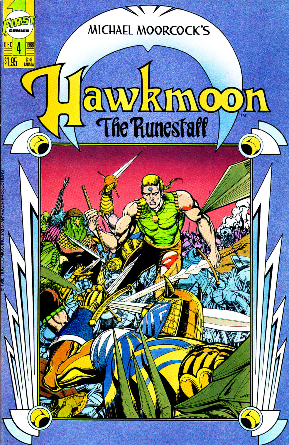 Read online Hawkmoon: The Runestaff comic -  Issue #4 - 1