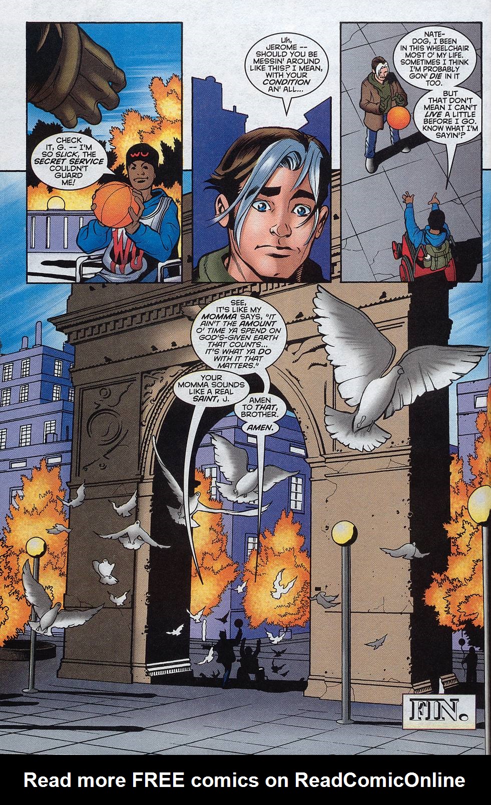Read online X-Man: All Saints' Day comic -  Issue # Full - 50