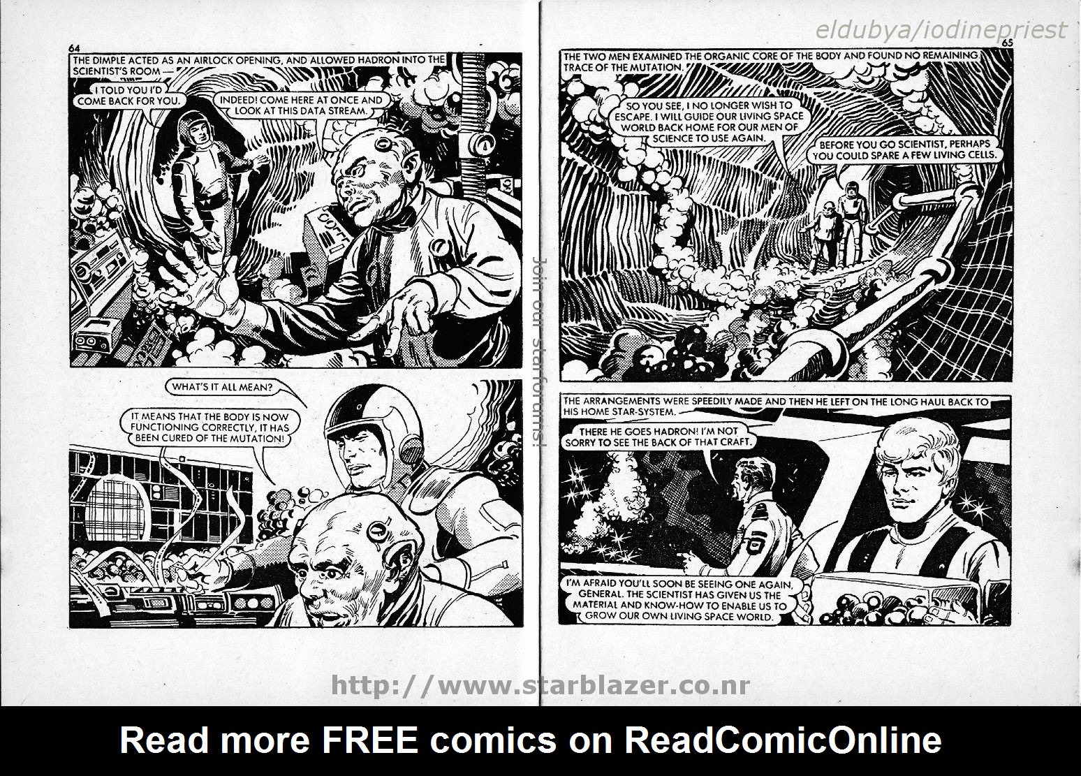 Read online Starblazer comic -  Issue #121 - 34