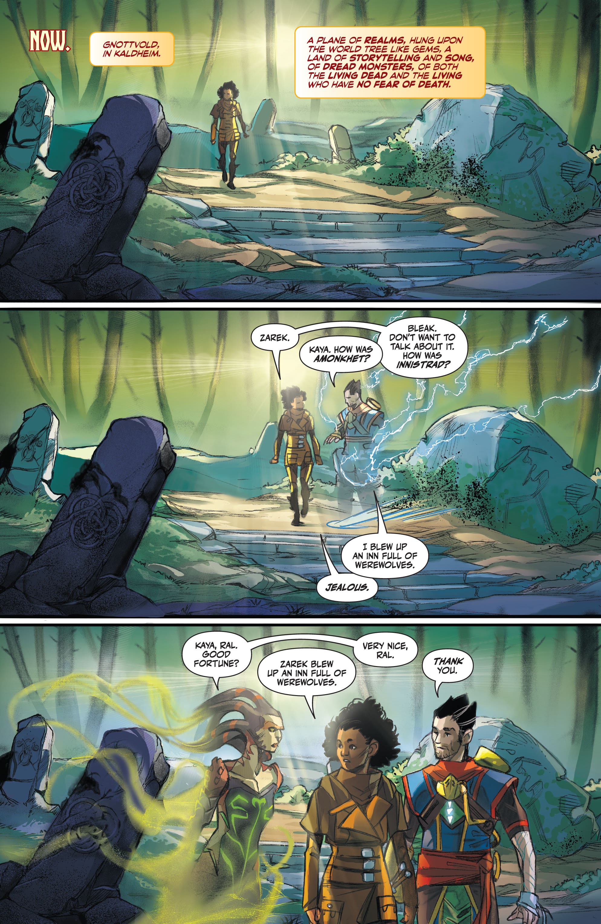 Read online Magic the Gathering (2021) comic -  Issue #5 - 21