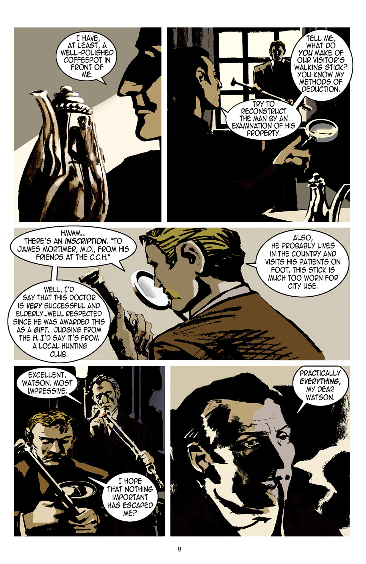 Read online The Hound of the Baskervilles comic -  Issue # TPB - 9
