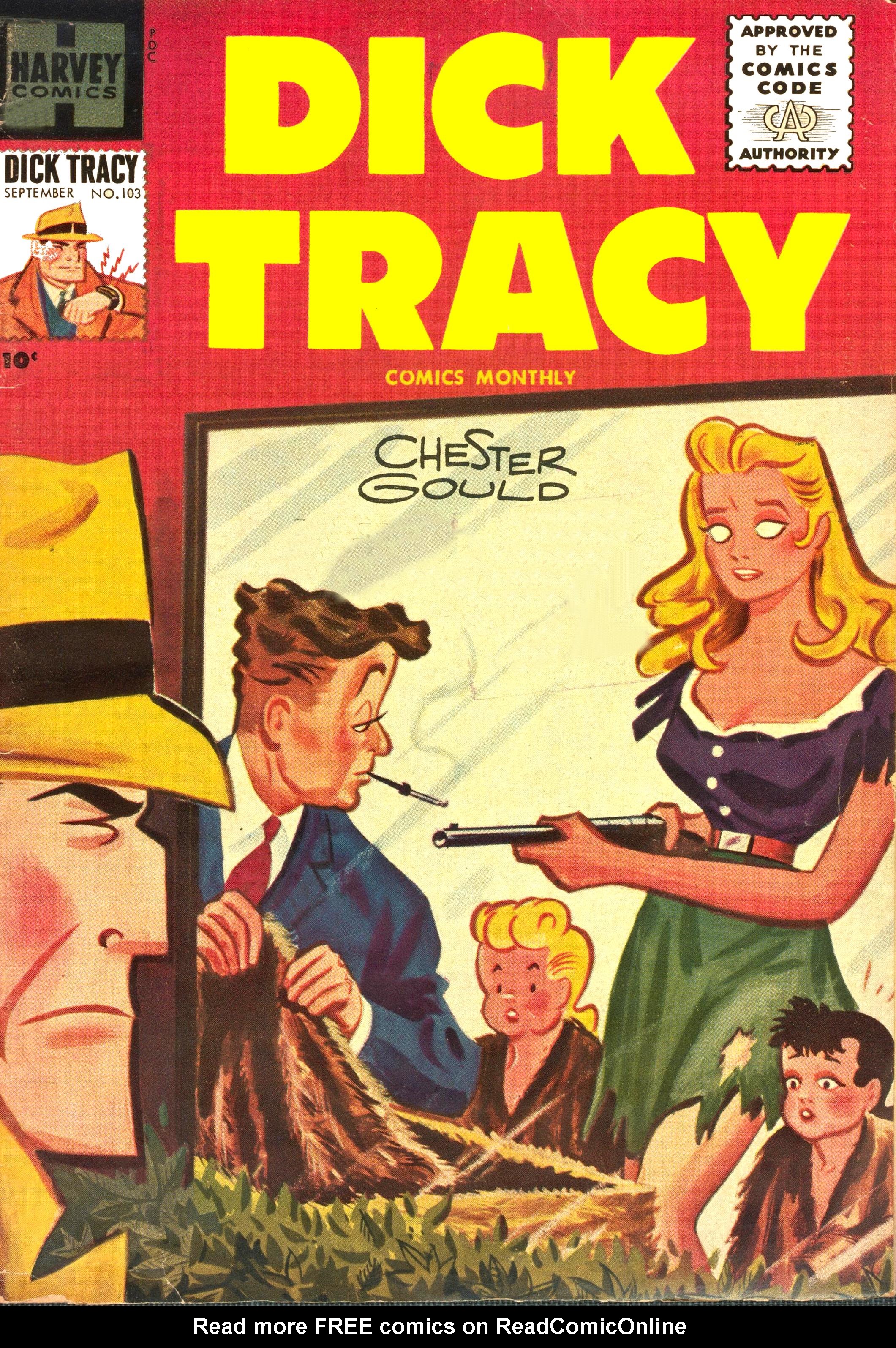 Read online Dick Tracy comic -  Issue #103 - 1