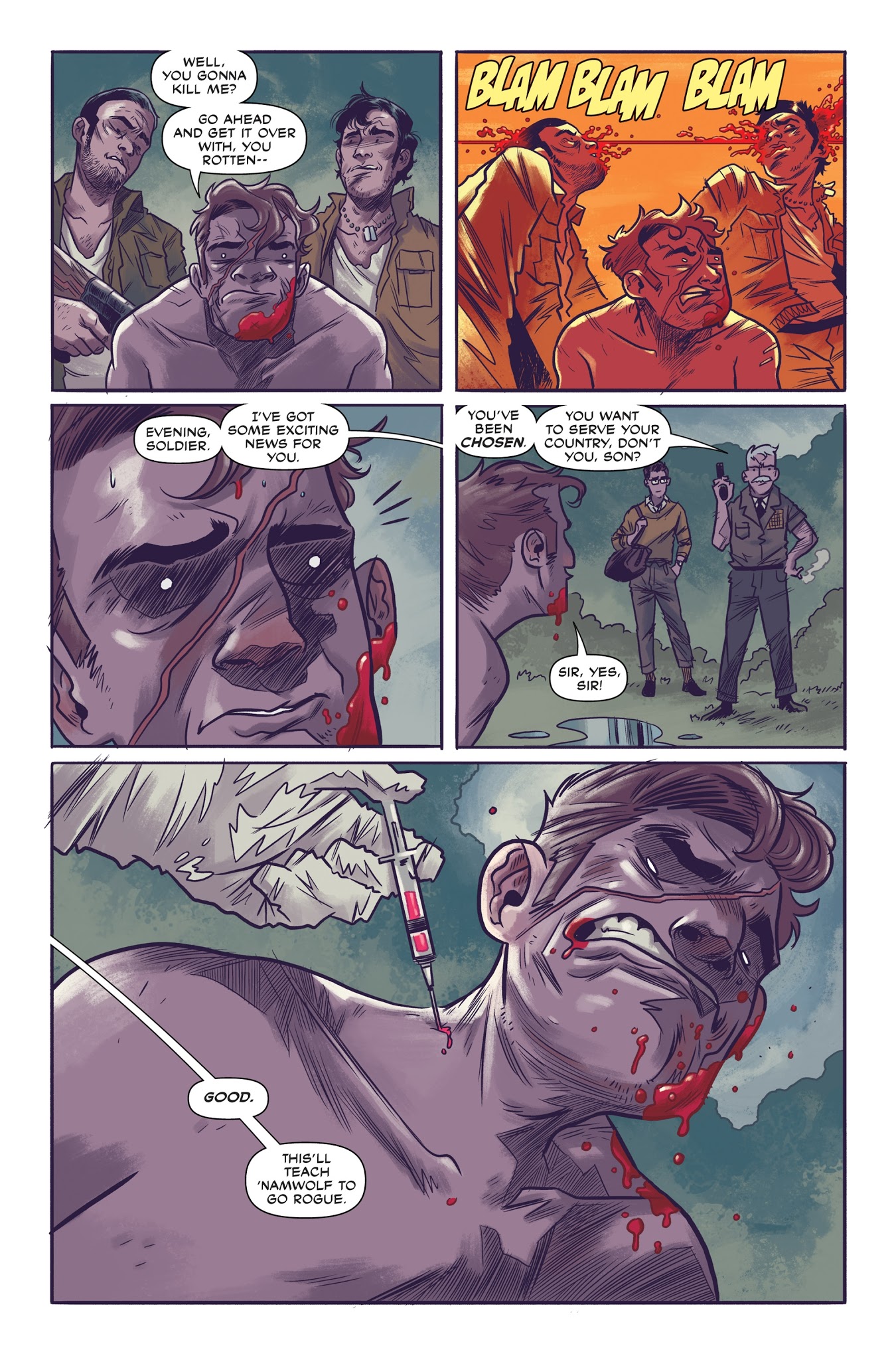 Read online 'Namwolf comic -  Issue #4 - 6