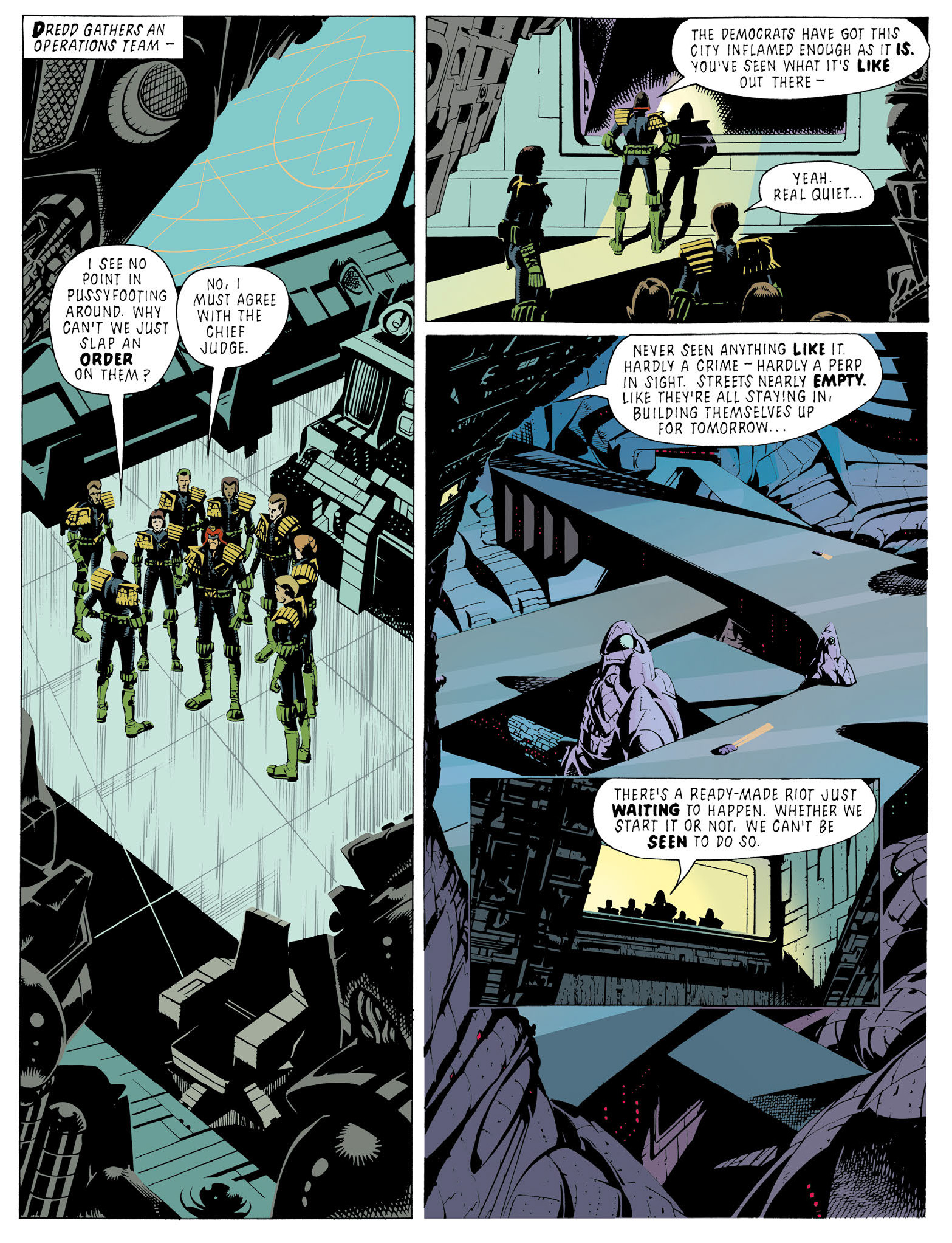 Read online Essential Judge Dredd: America comic -  Issue # TPB (Part 1) - 18