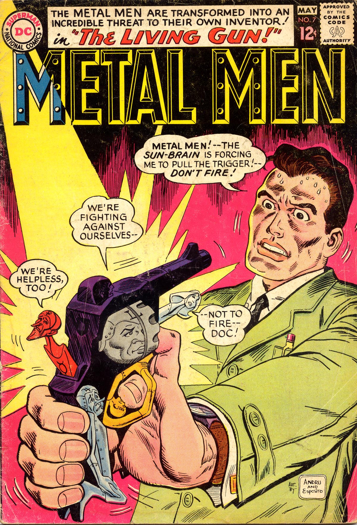 Read online Metal Men (1963) comic -  Issue #7 - 1