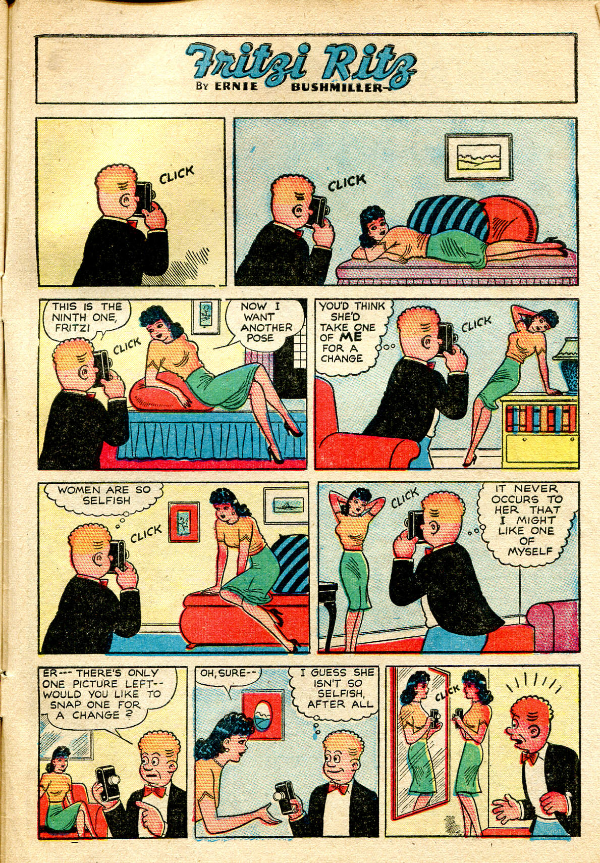 Read online Fritzi Ritz (1948) comic -  Issue #7 - 33