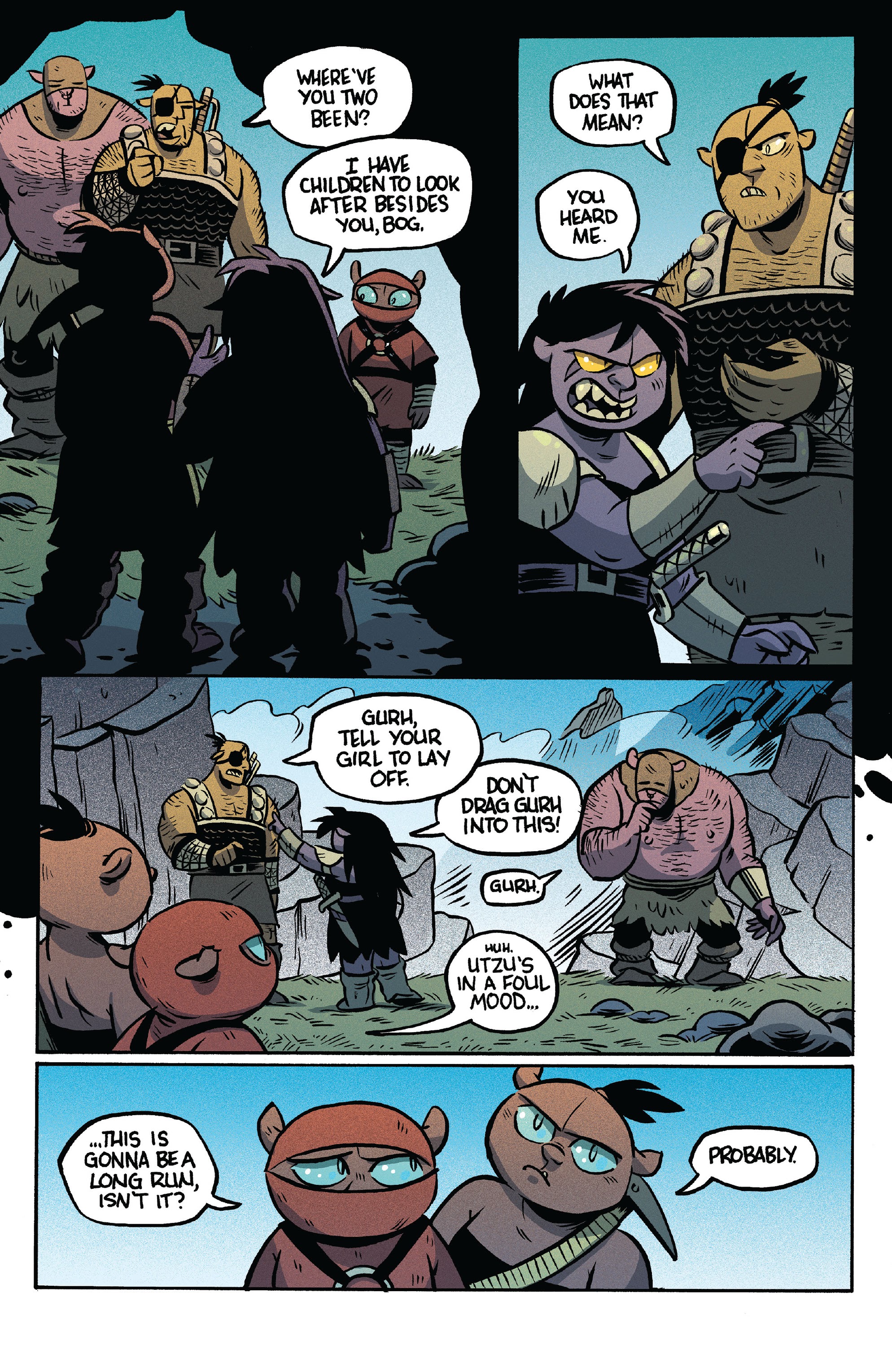 Read online ORCS! comic -  Issue #1 - 18