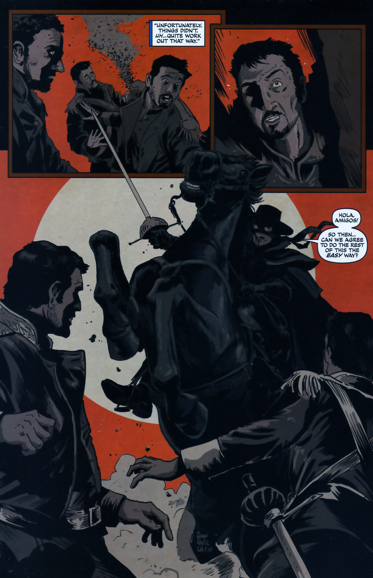 Read online Zorro (2008) comic -  Issue #20 - 18